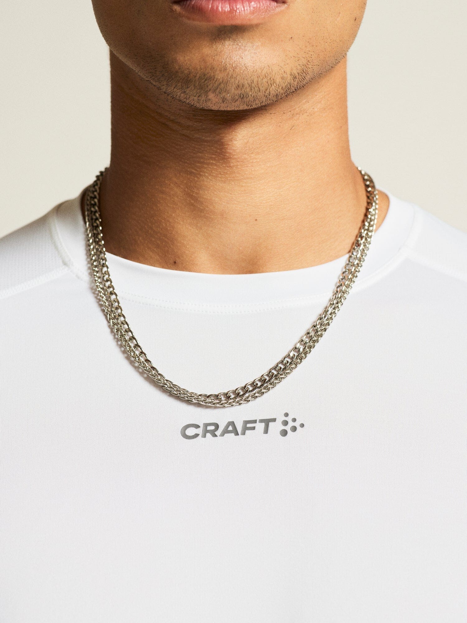Men's Adv Essence LS Tee 2 - White - Image 5