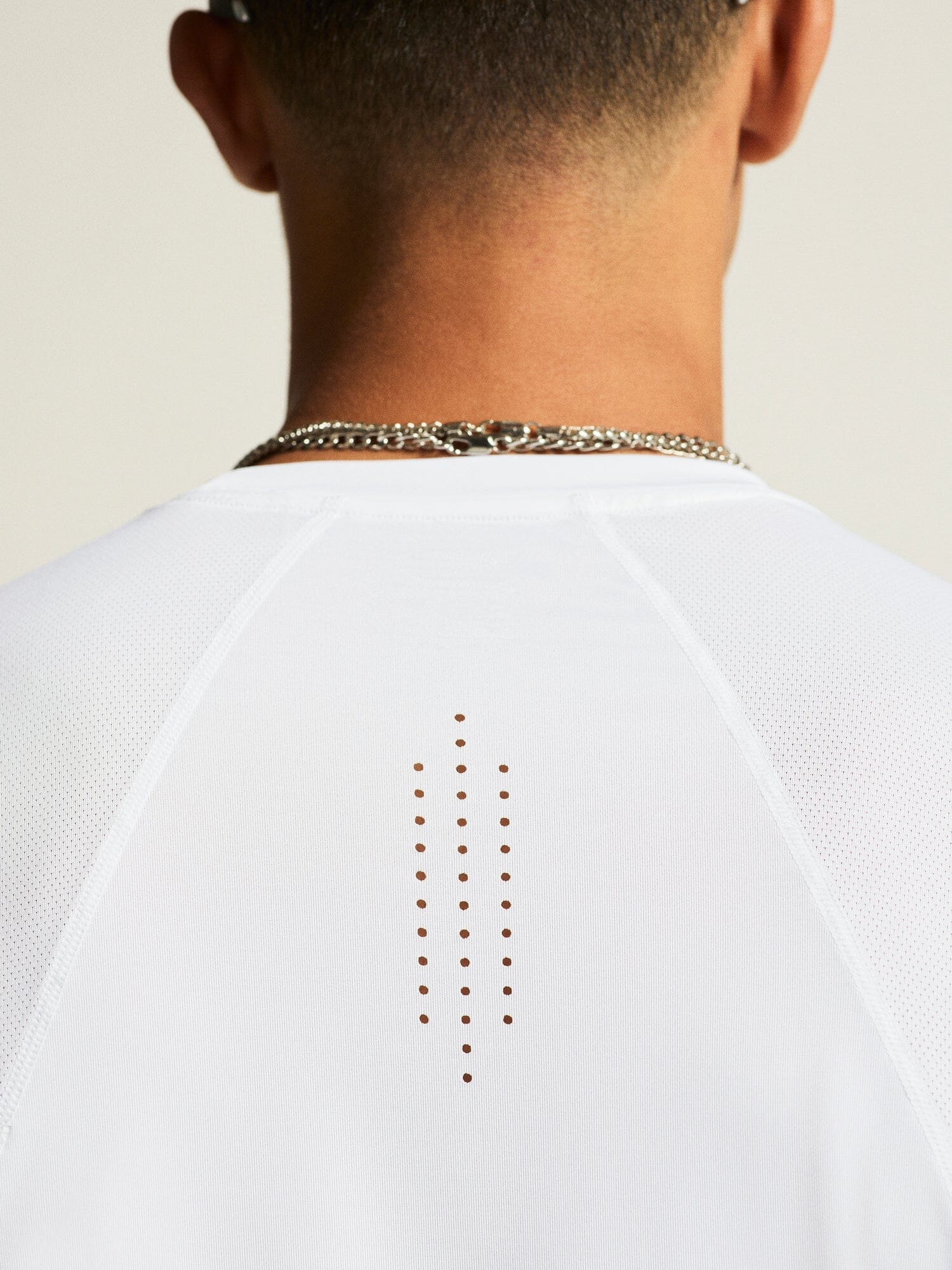 Men's Adv Essence LS Tee 2 - White - Image 6