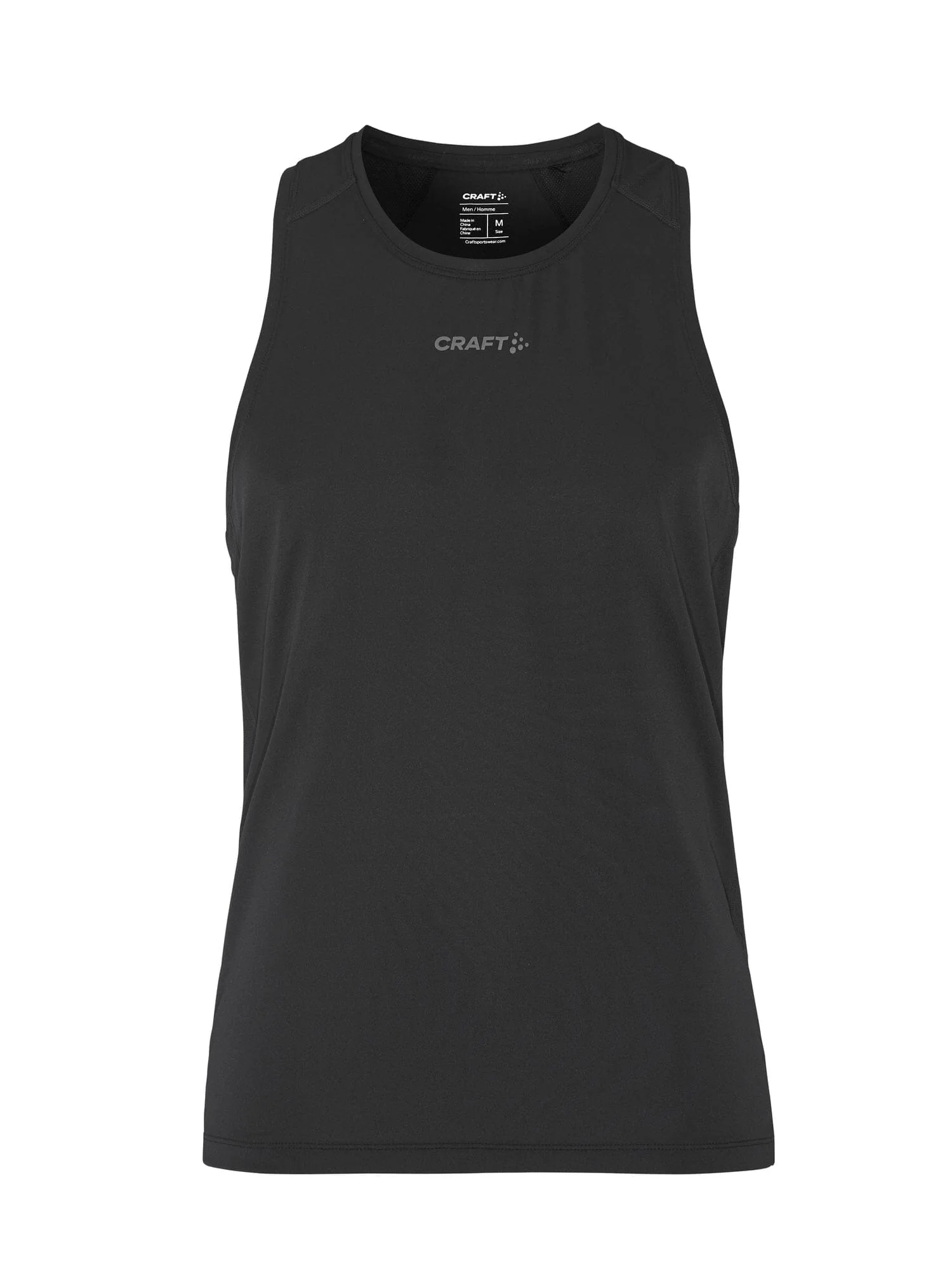 Men's Adv Essence Singlet 2 - Black - Image 9