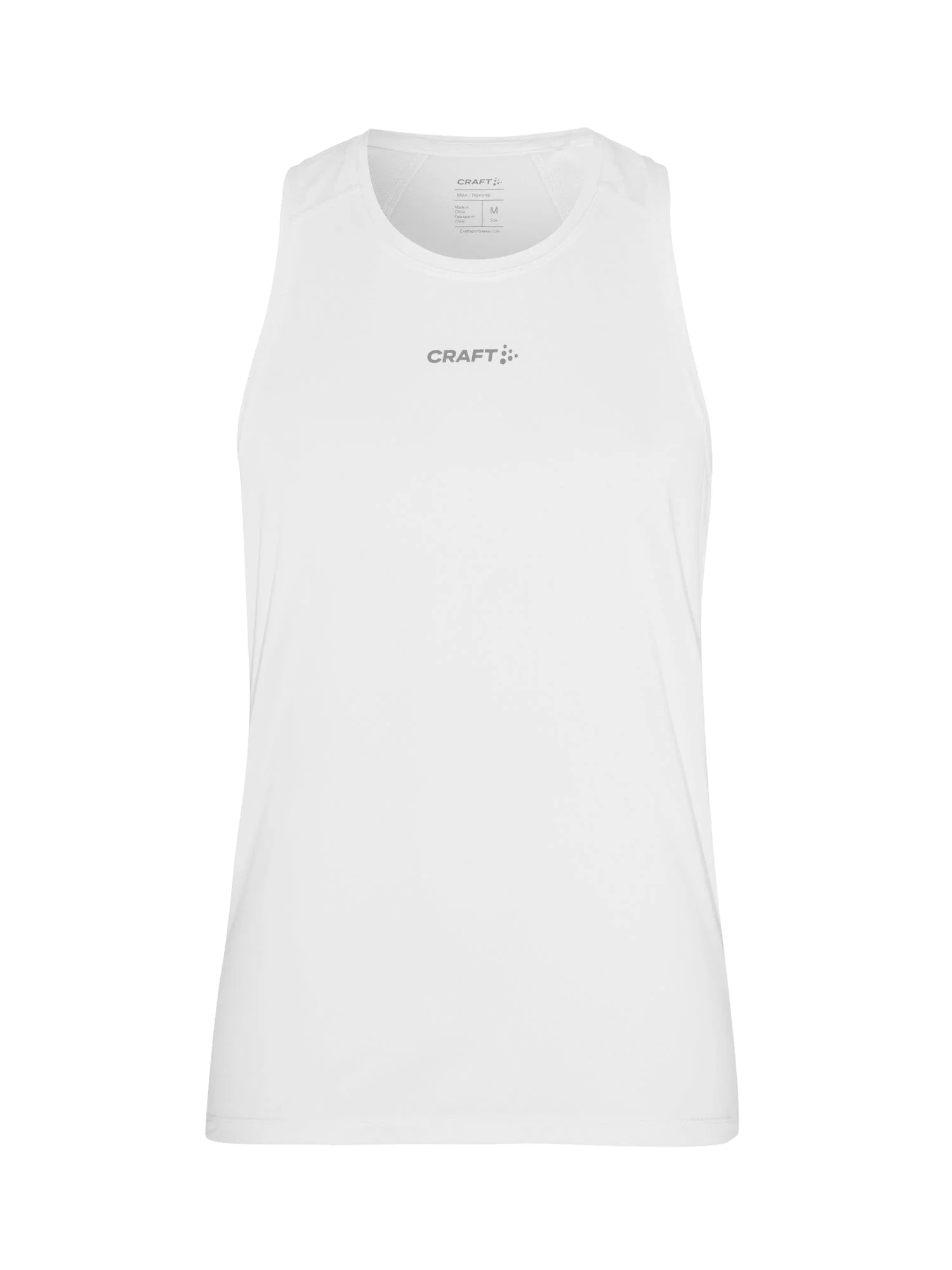 Men's Adv Essence Singlet 2 - White - Image 7