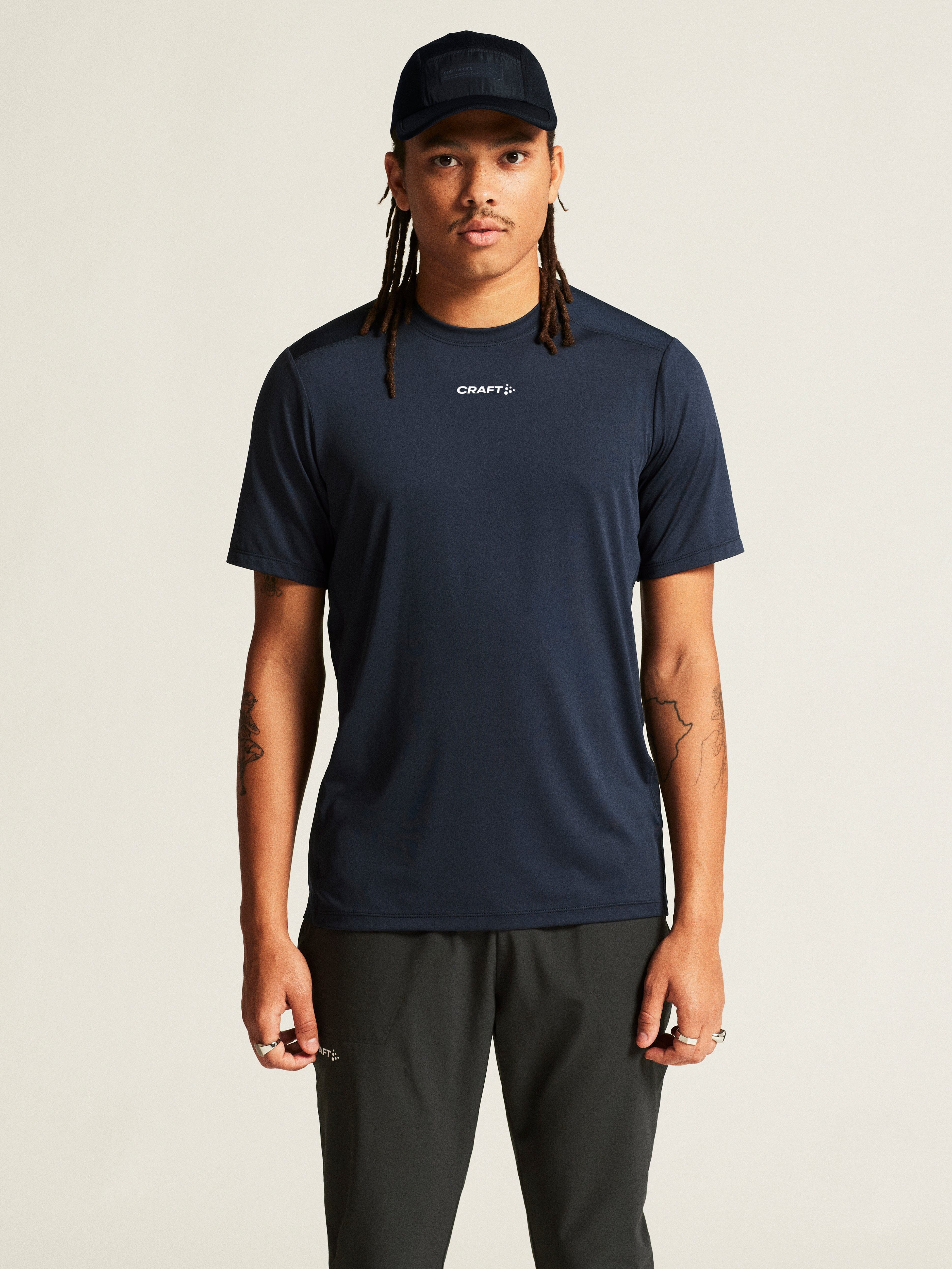 Men's Adv Essence SS Tee 2 - Blaze - Image 2