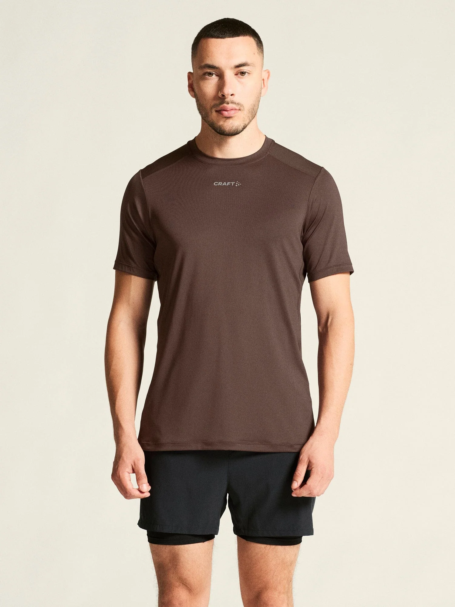 Men's Adv Essence SS Tee 2 - Prune - Image 2