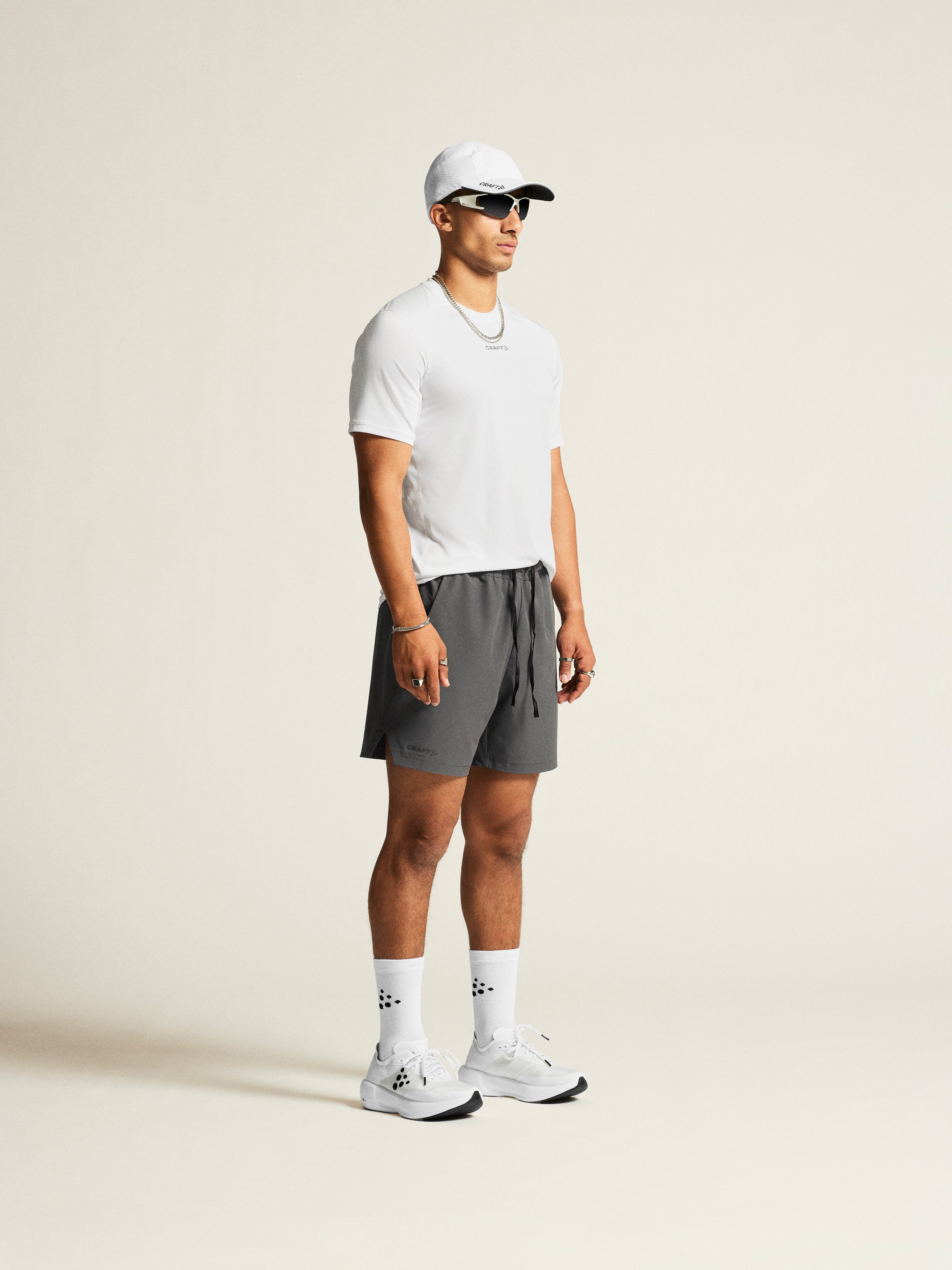 Men's Adv Essence SS Tee 2 - White - Image 5