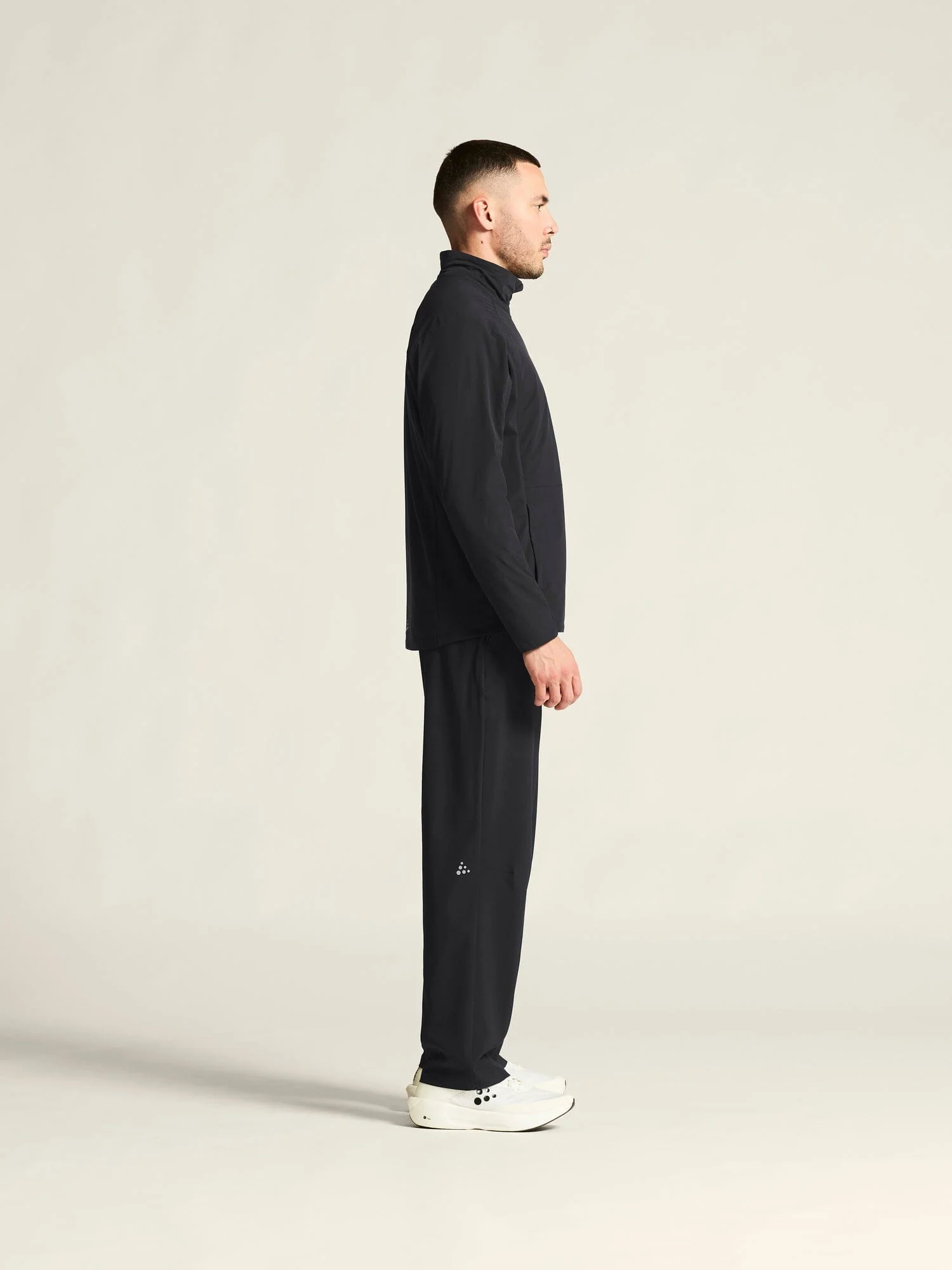 Men's ADV Essence Warm Running Jacket 3 - Black - Image 6
