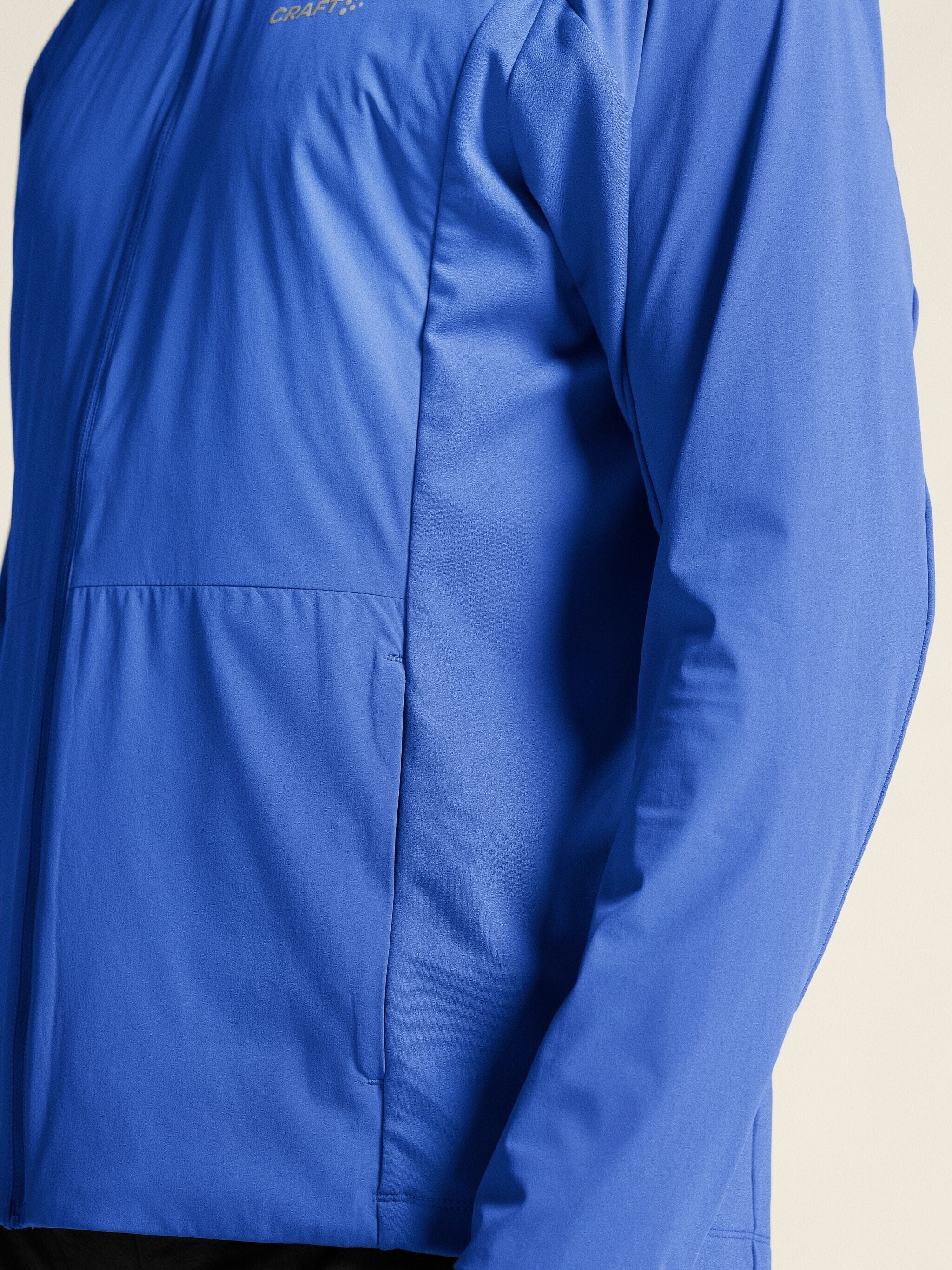 Men's ADV Essence Warm Running Jacket 3 - INK BLUE - Image 4
