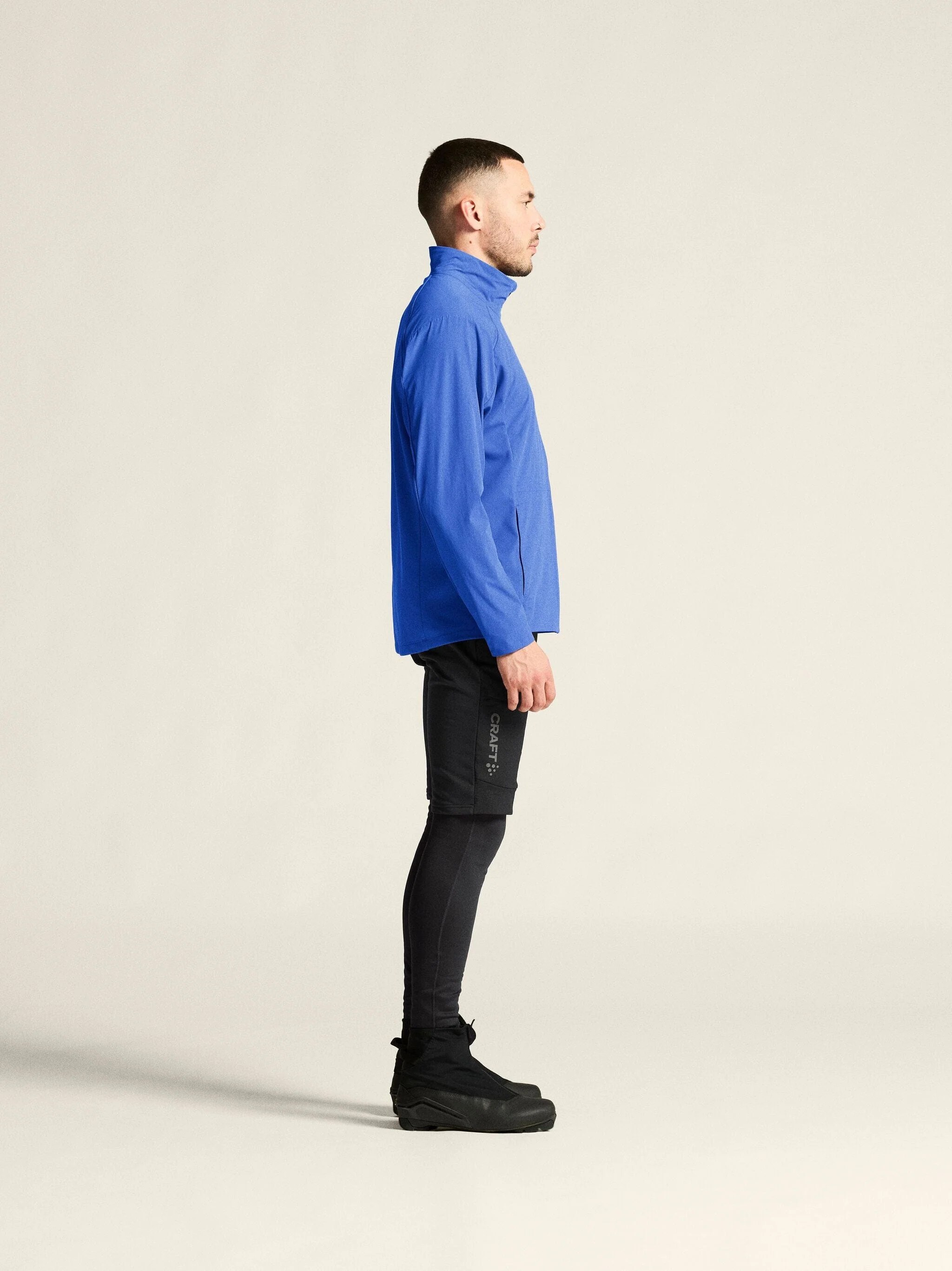 Men's ADV Essence Warm Running Jacket 3 - INK BLUE - Image 6