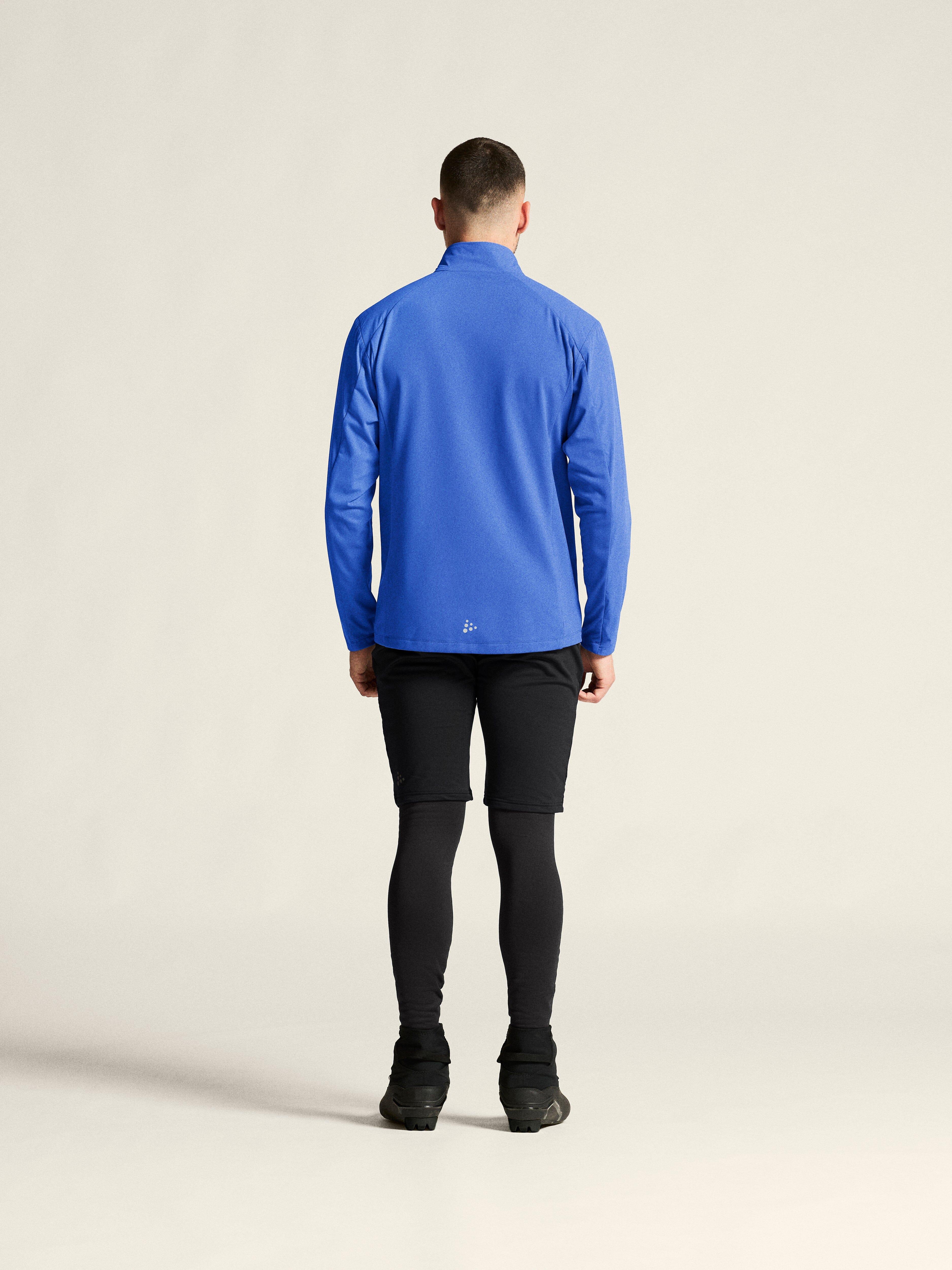 Men's ADV Essence Warm Running Jacket 3 - INK BLUE - Image 7