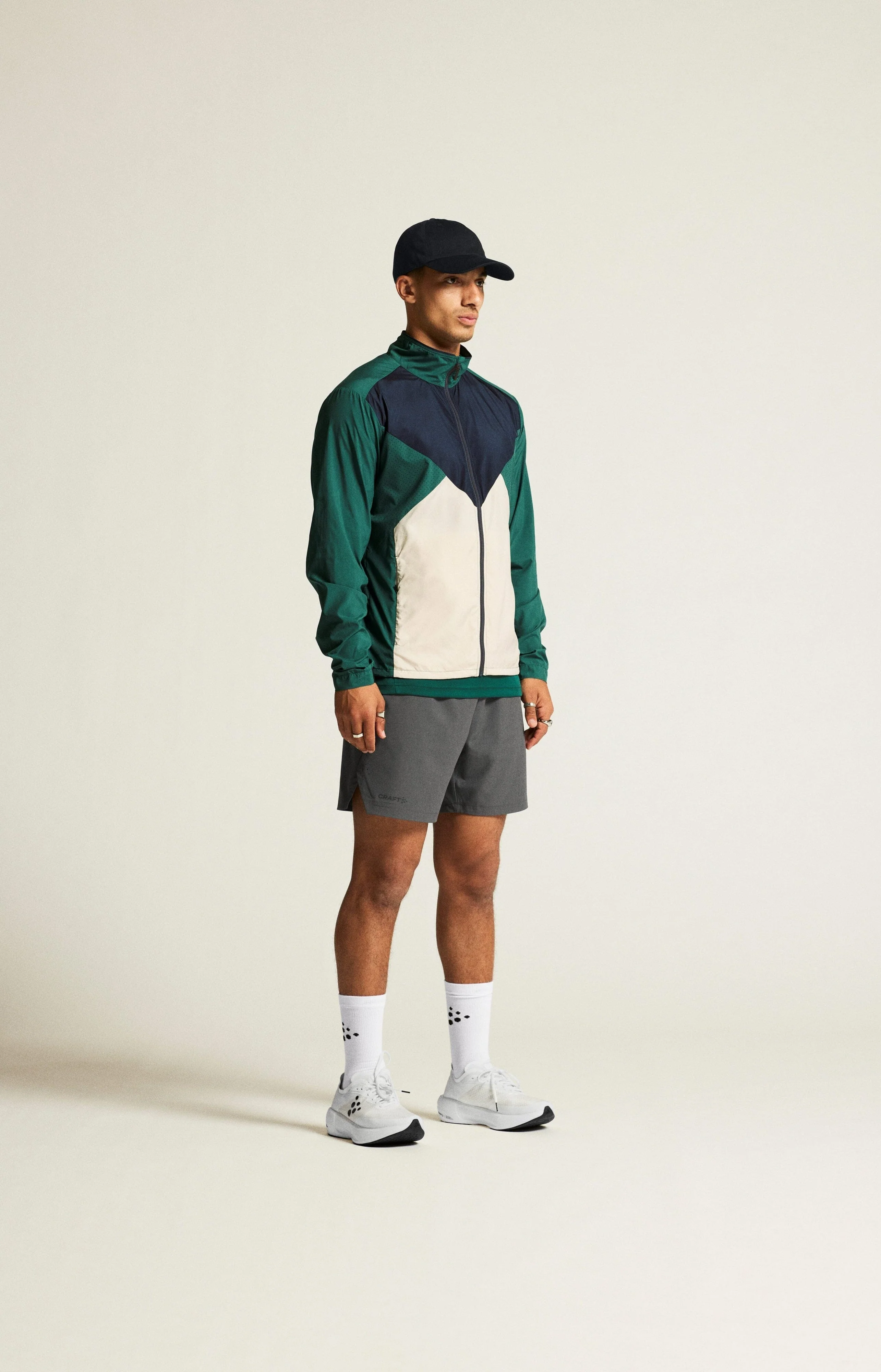 Men's ADV Essence Wind Jacket - Biome/Blaze - Image 2