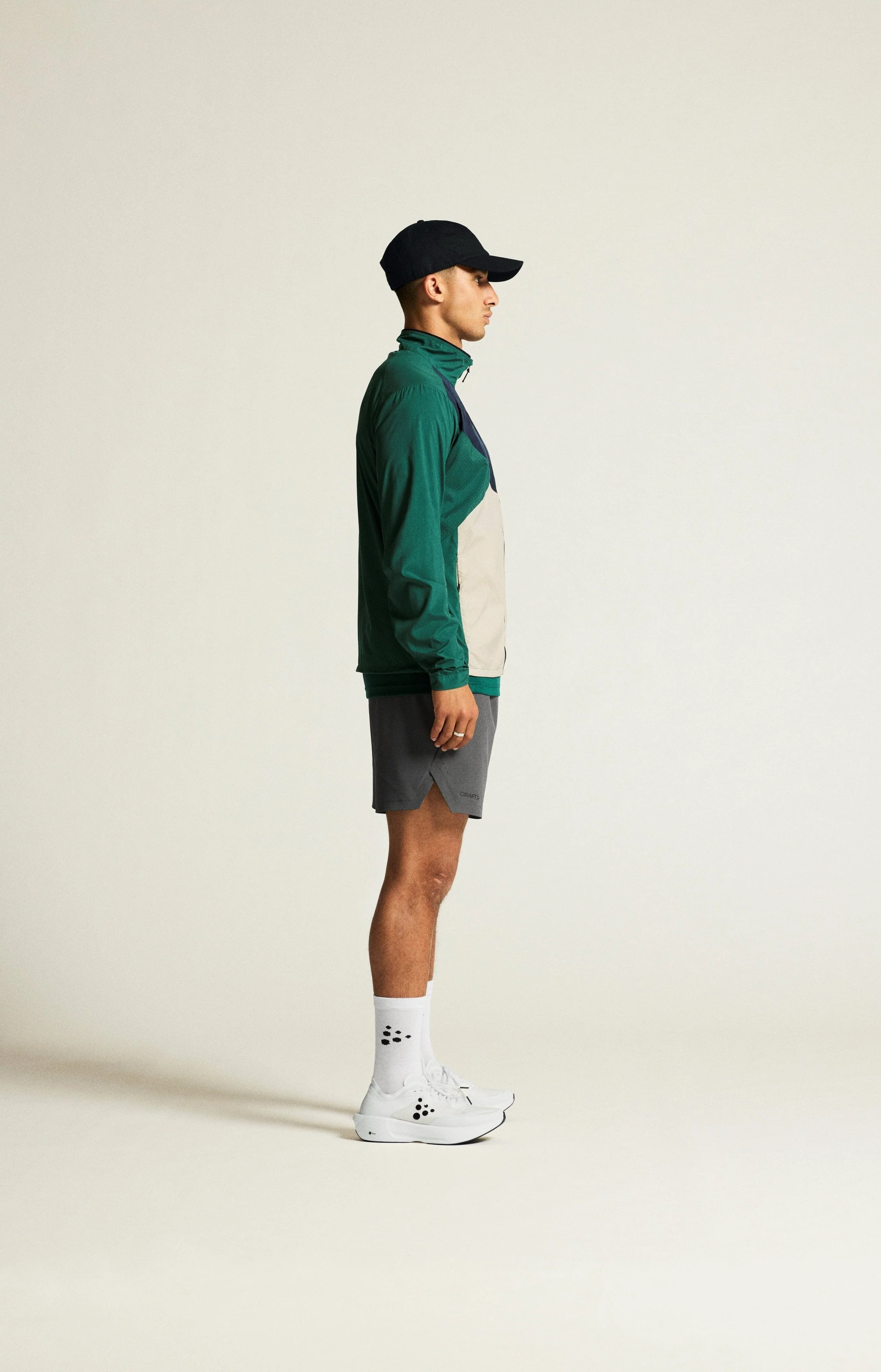 Men's ADV Essence Wind Jacket - Biome/Blaze - Image 3
