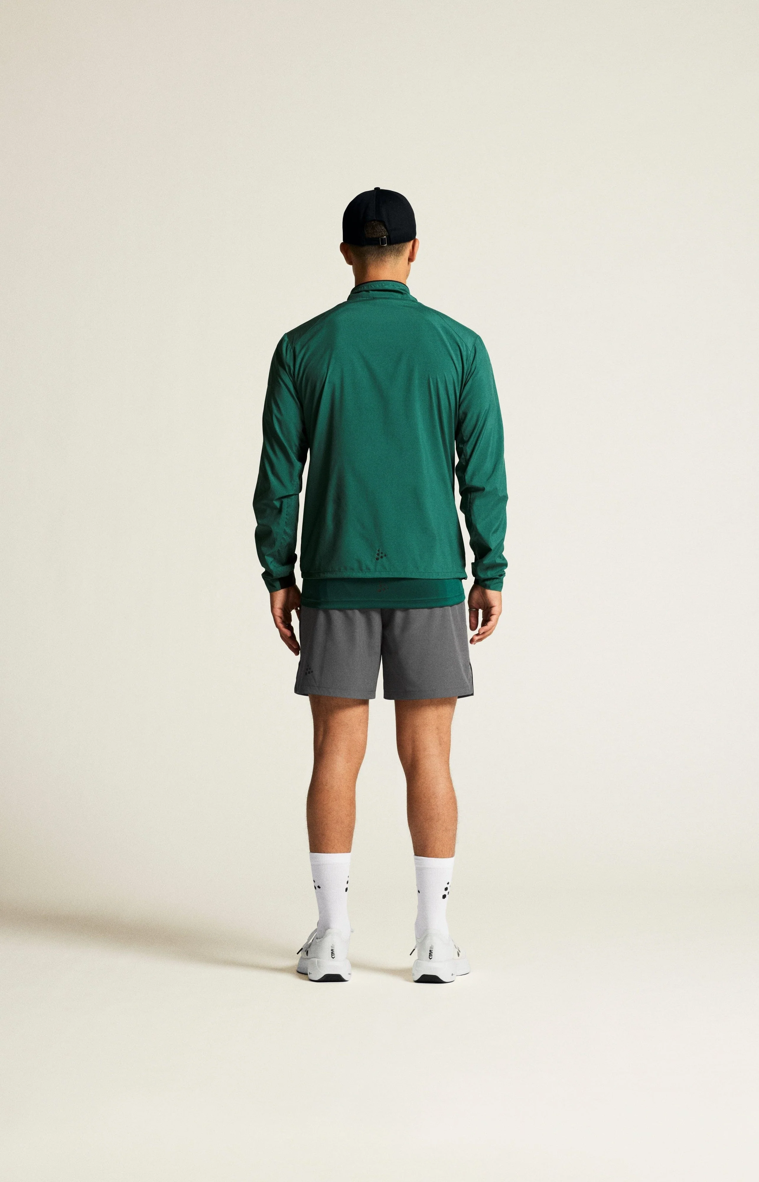 Men's ADV Essence Wind Jacket - Biome/Blaze - Image 4
