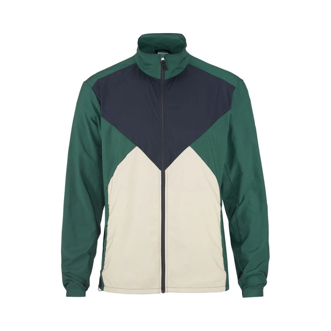 Men's ADV Essence Wind Jacket - Biome/Blaze - Image 6