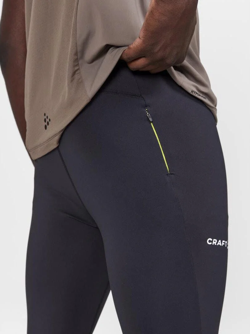 Men's ADV Essence Zip Tights 2 - Black - Image 3