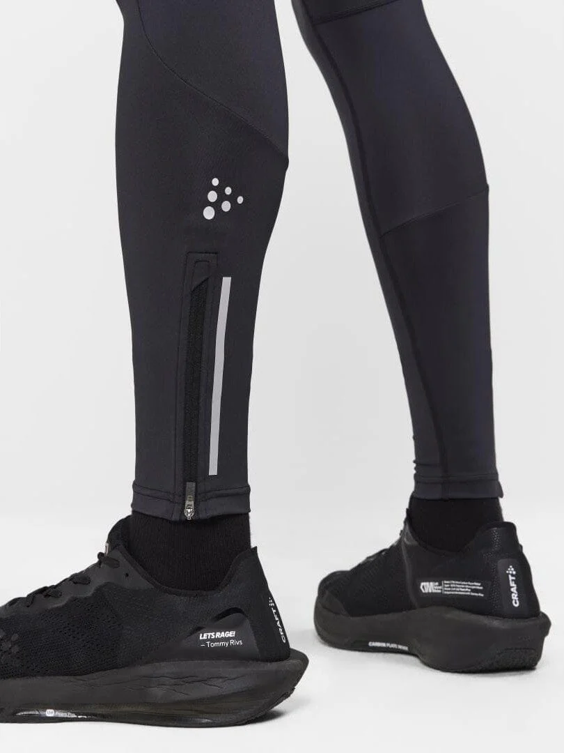 Men's ADV Essence Zip Tights 2 - Black - Image 4