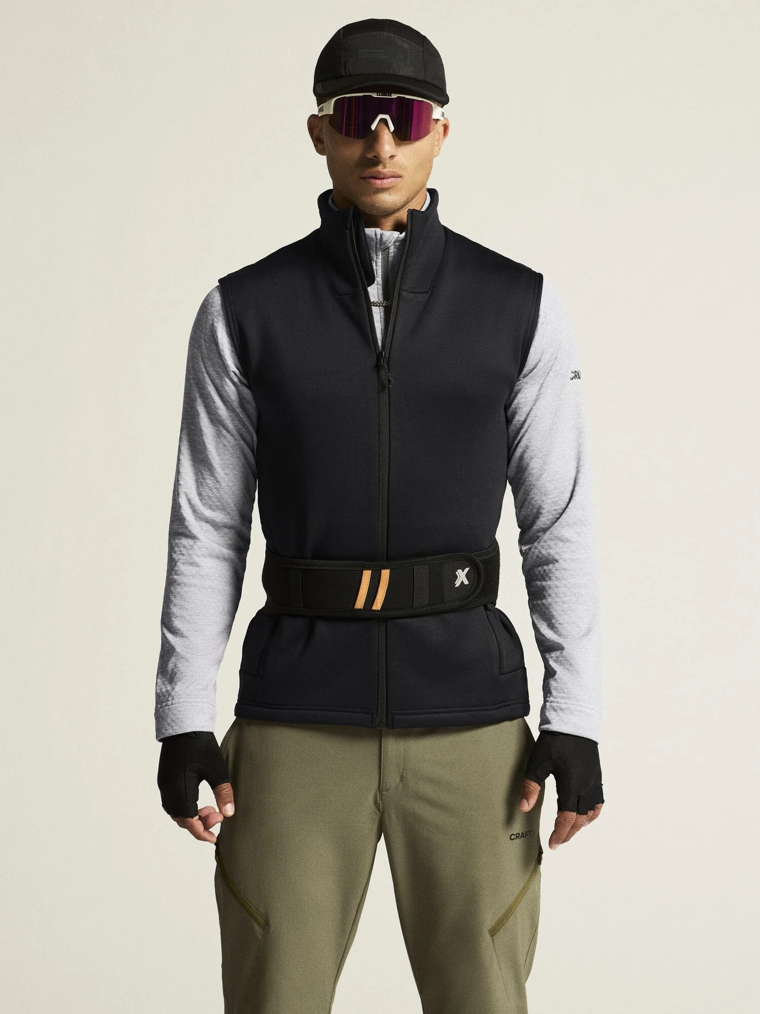 Men's ADV Exlore Power Fleece Vest - Black - Image 2