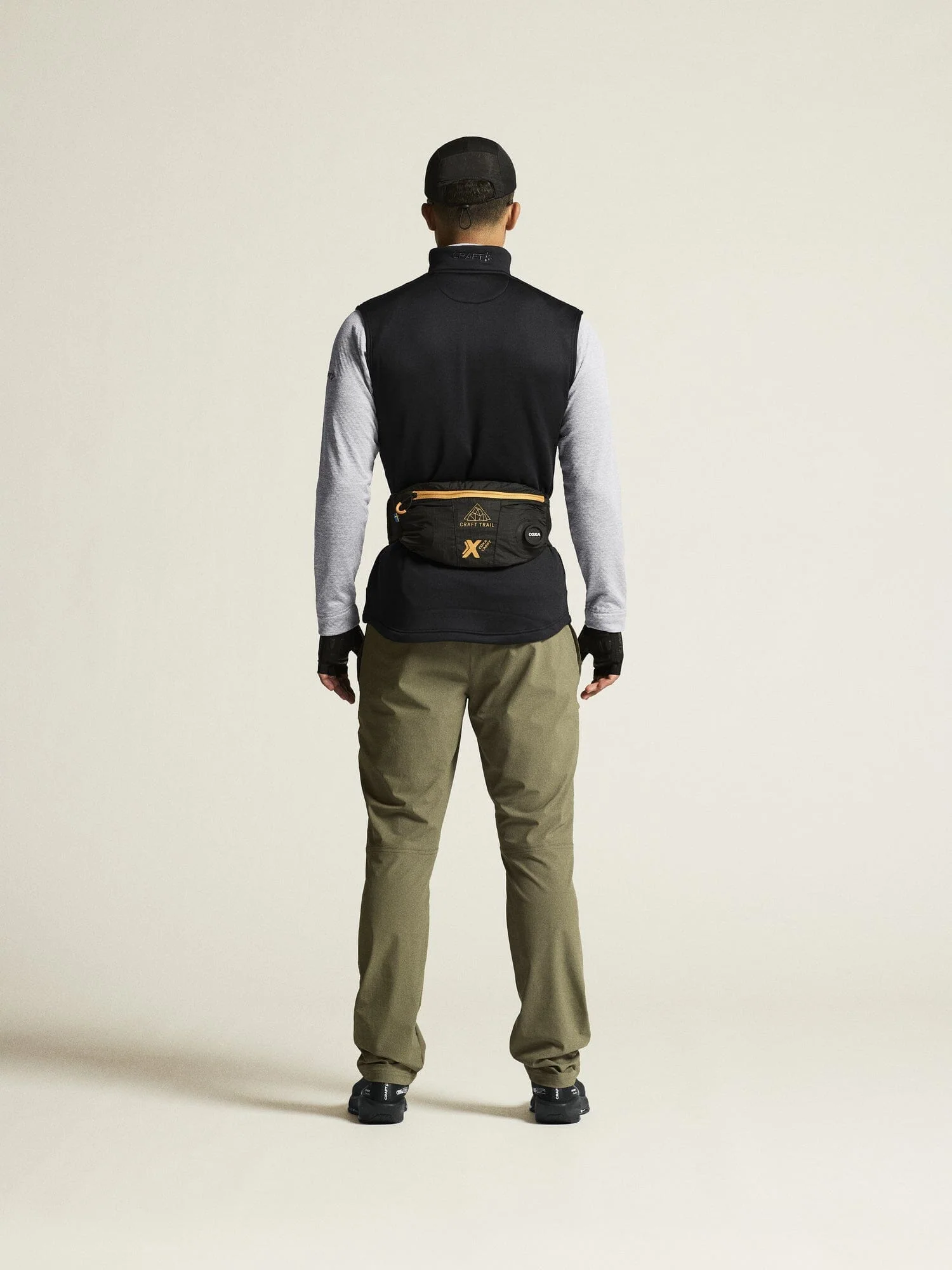 Men's ADV Exlore Power Fleece Vest - Black - Image 6
