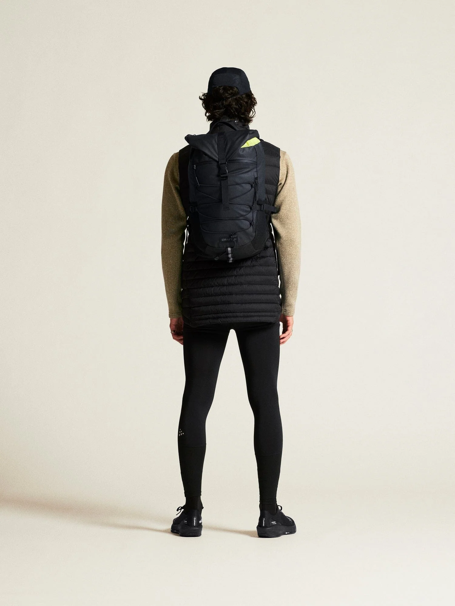 Men's ADV Explore Light Down Vest - Black - Image 7
