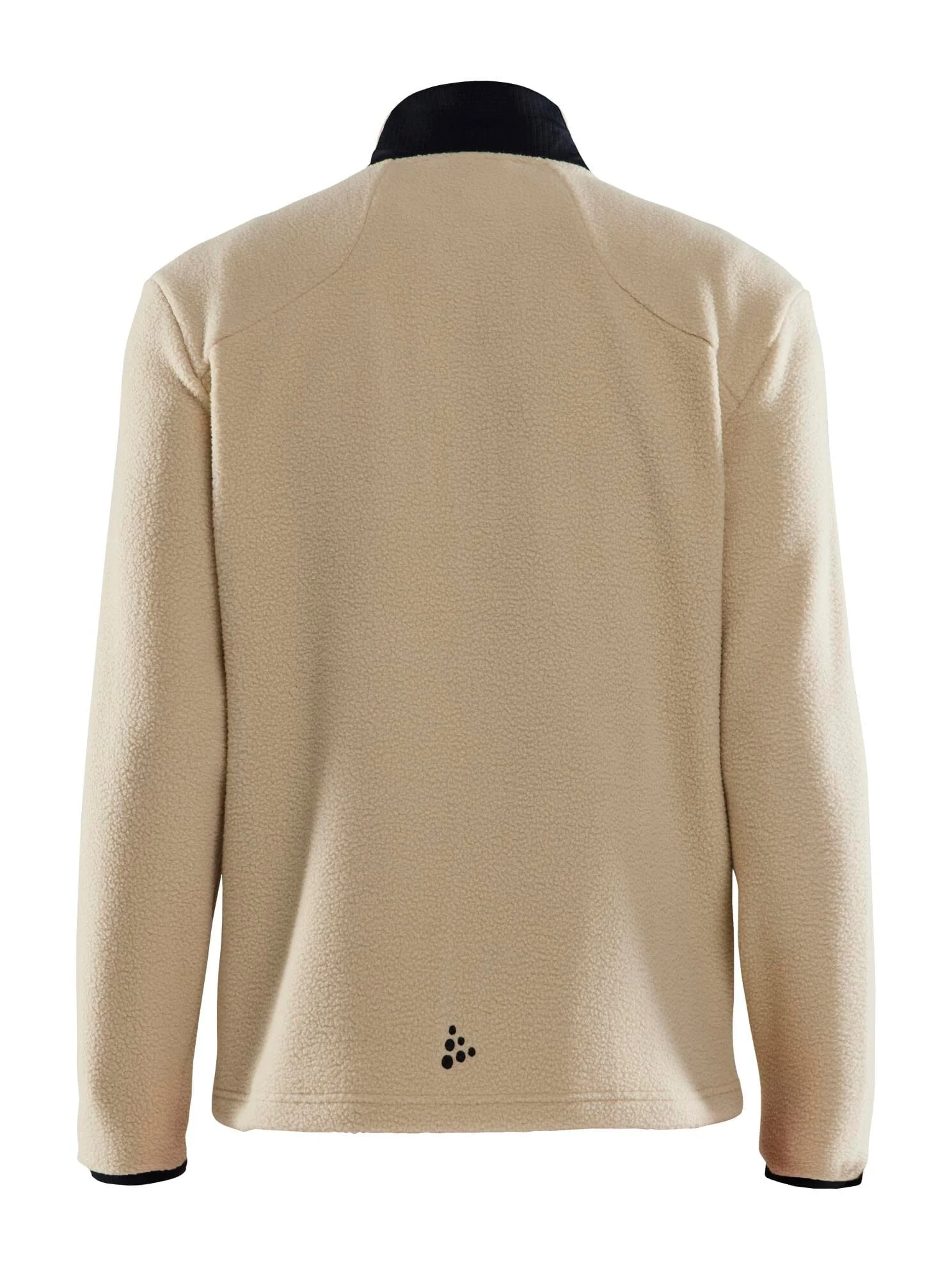 Men's ADV Explore Pile Fleece Jacket - Ecru/Black - Image 7