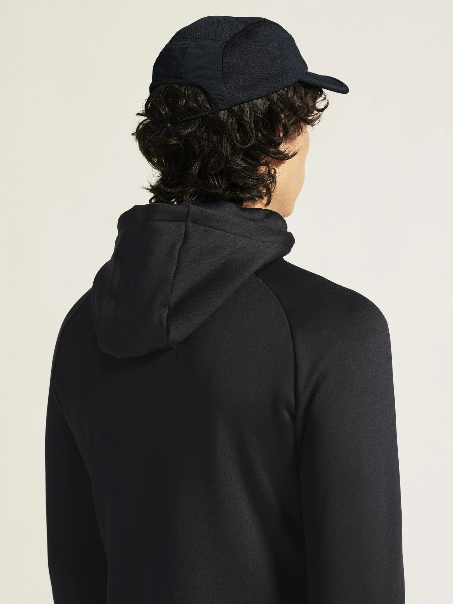 Men's ADV Explore Power Fleece Hood Jacket - Black - Image 5