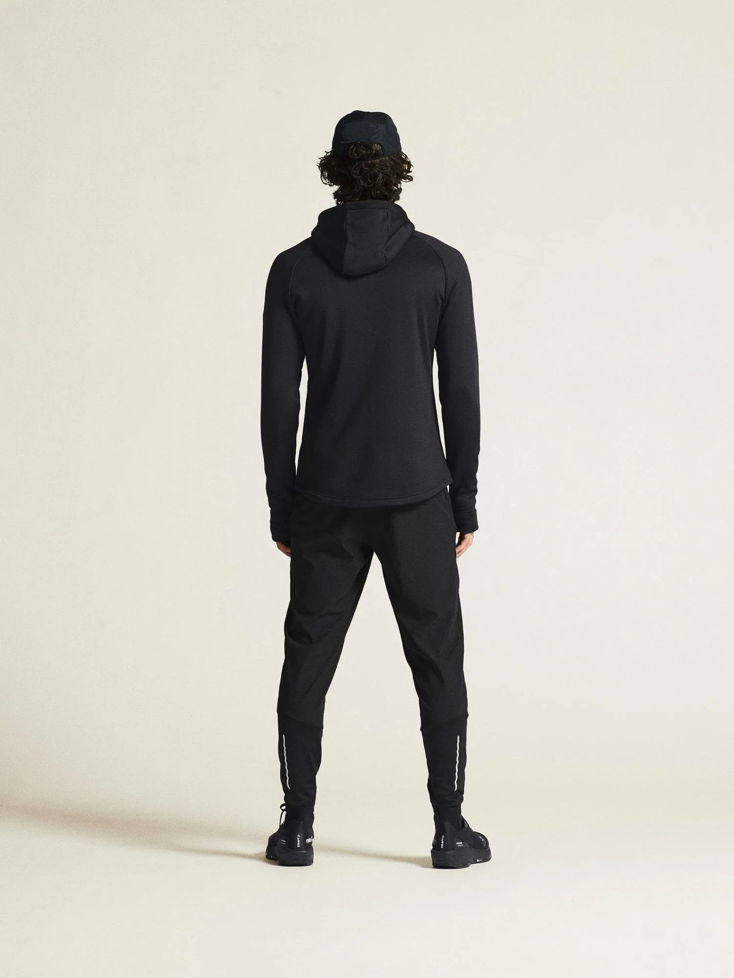 Men's ADV Explore Power Fleece Hood Jacket - Black - Image 7