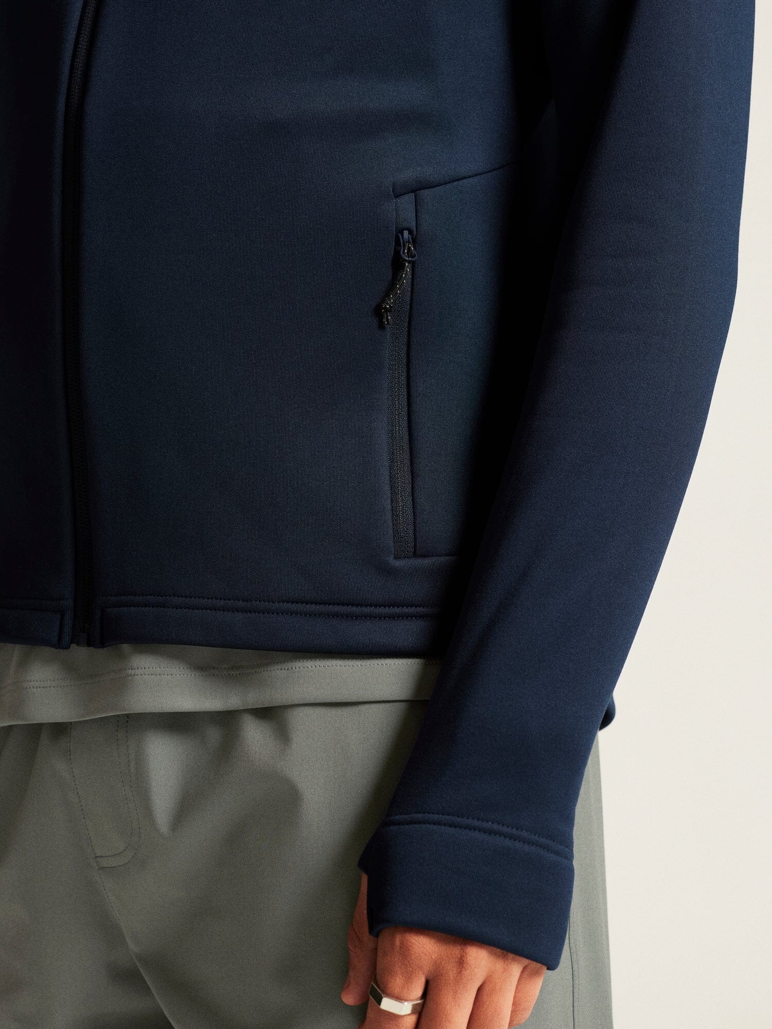 Men's ADV Explore Power Fleece Hood Jacket - Blaze - Image 4