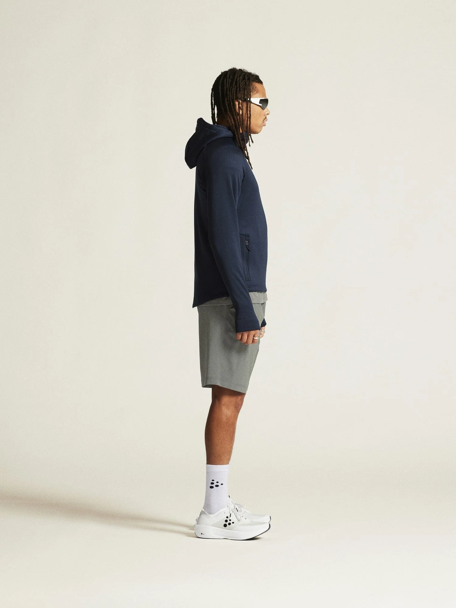 Men's ADV Explore Power Fleece Hood Jacket - Blaze - Image 6
