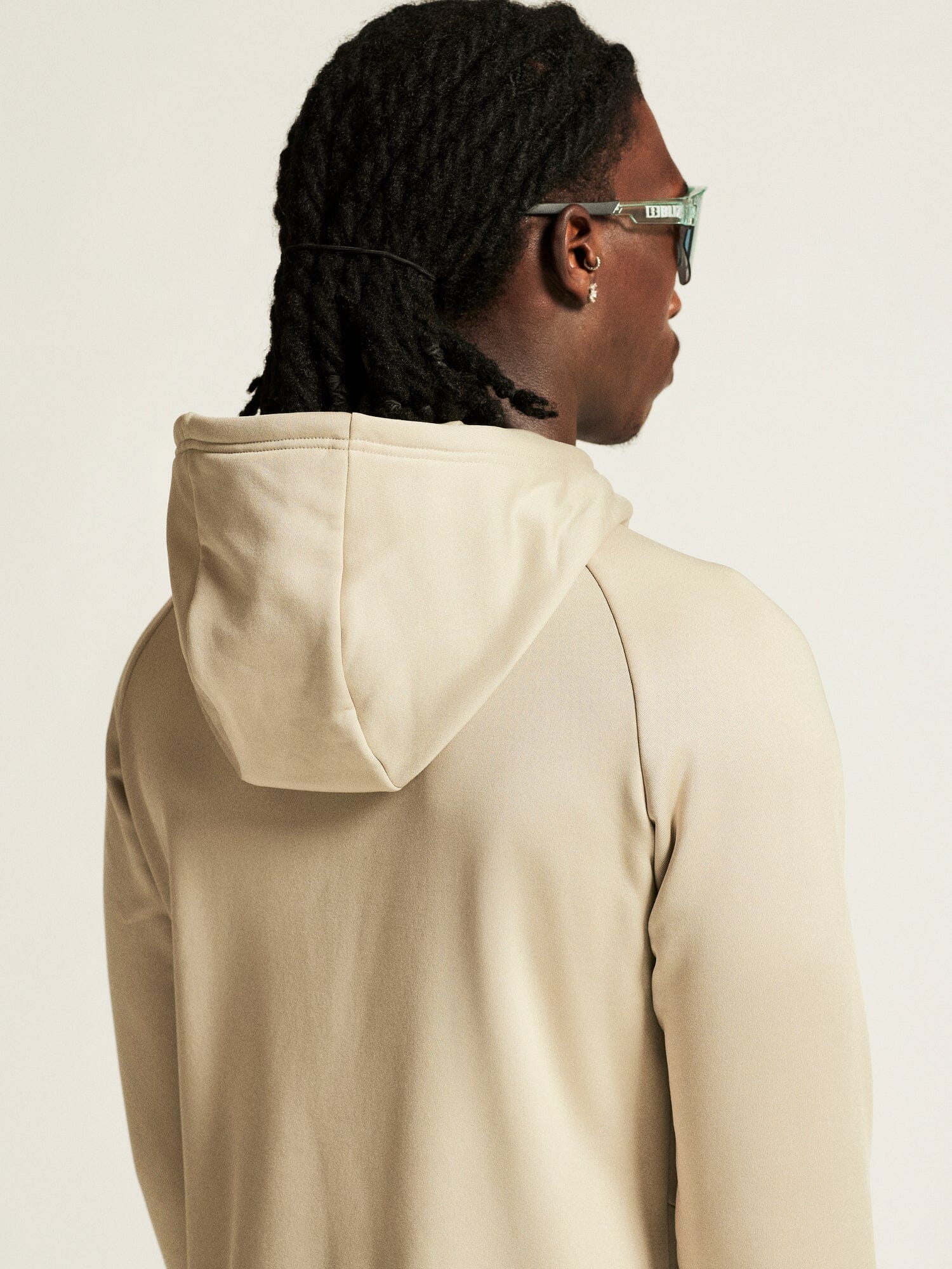 Men's ADV Explore Power Fleece Hood Jacket - Hay - Image 5