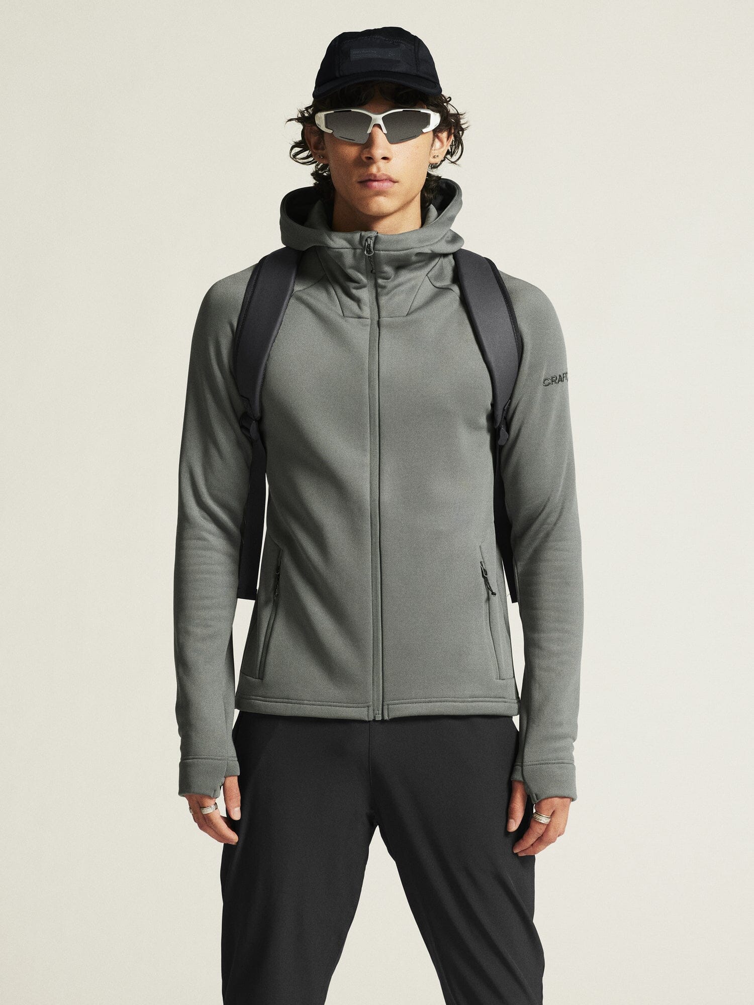 Men's ADV Explore Power Fleece Hood Jacket - Leaf - Image 2