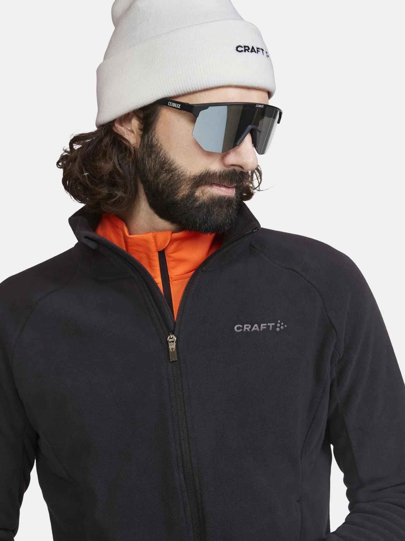 Men's ADV Fleece Midlayer - Black - Image 3