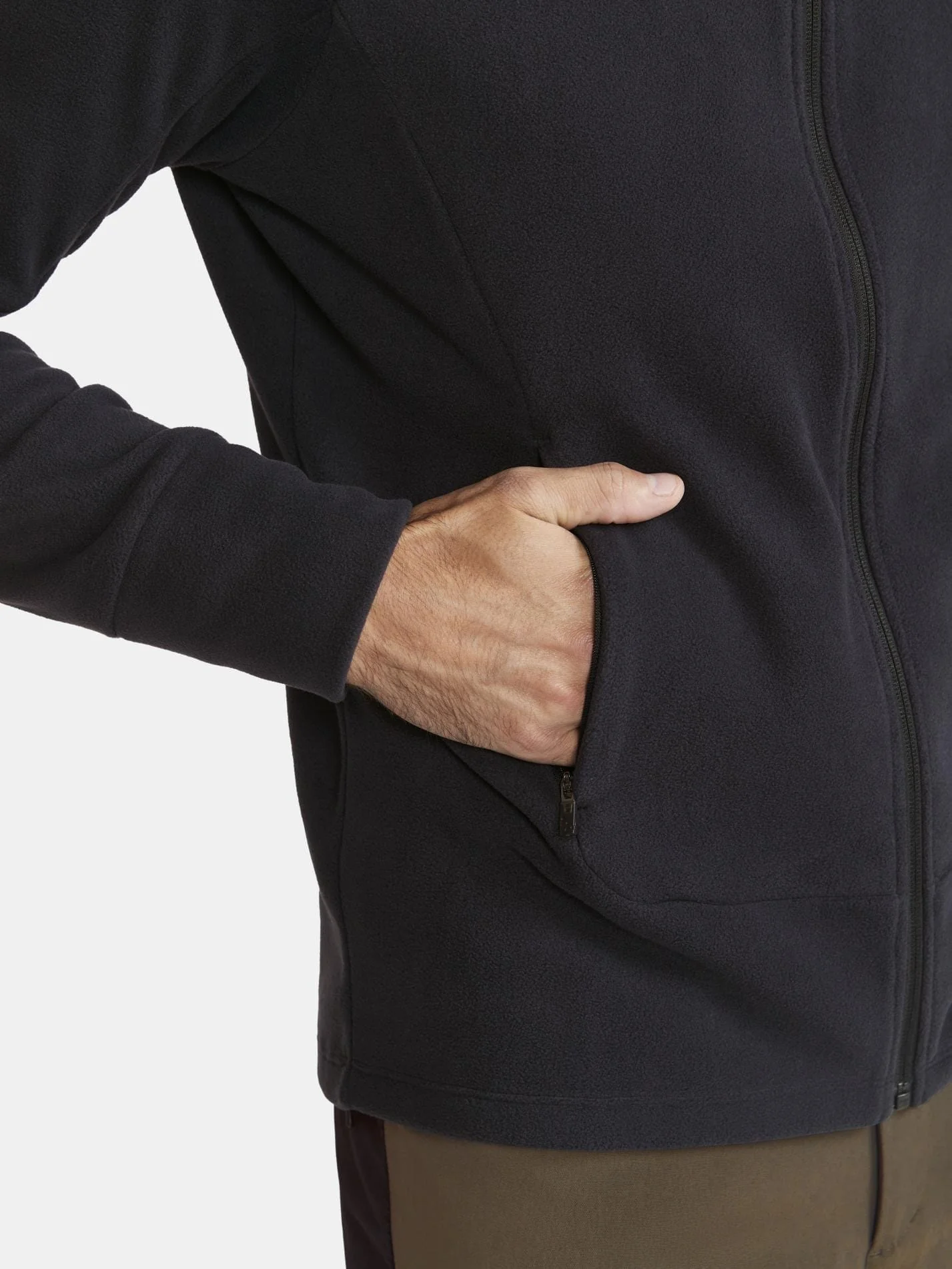 Men's ADV Fleece Midlayer - Black - Image 4