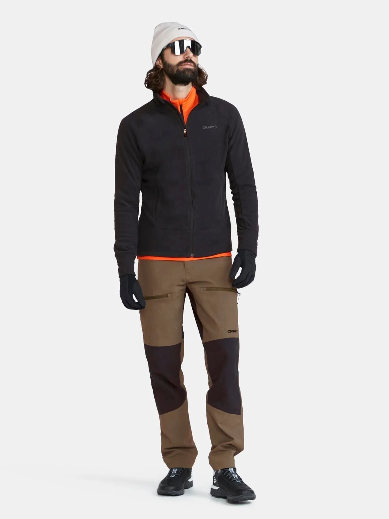 Men's ADV Fleece Midlayer - Black - Image 5