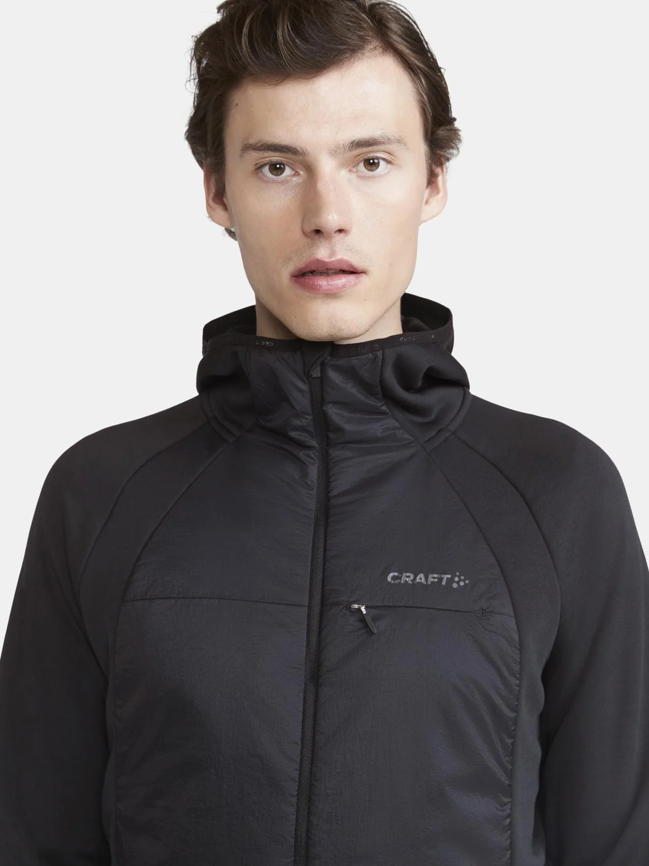 Men's ADV Hybrid Midlayer - Black - Image 4