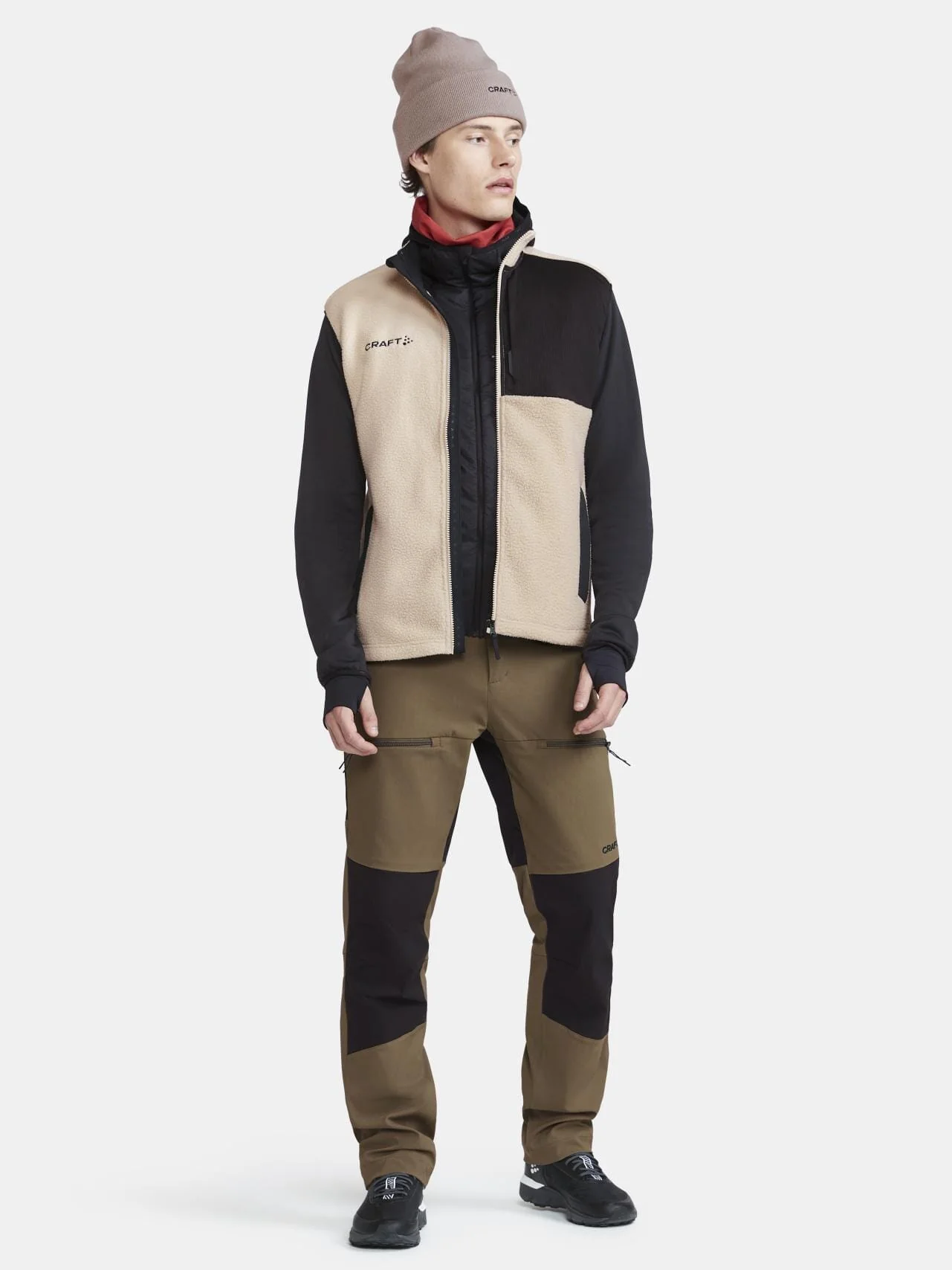 Men's ADV Hybrid Midlayer - Black - Image 5