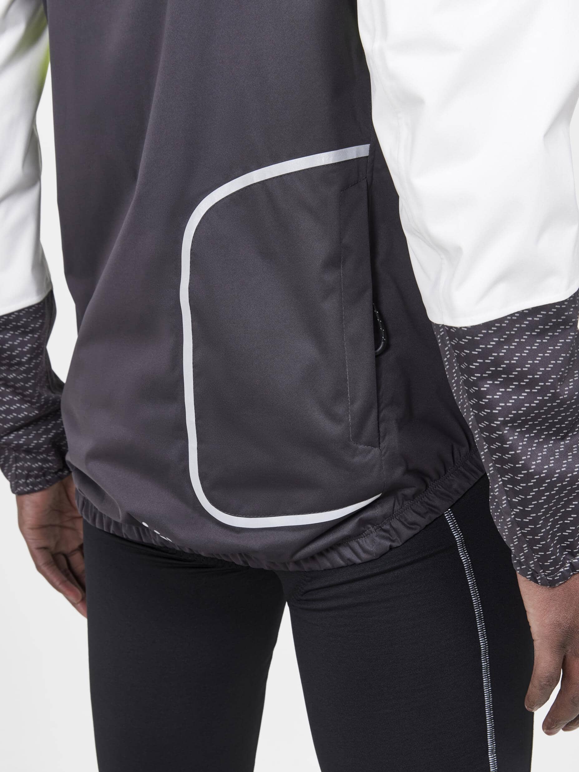 Men's ADV Hydro Lumen Cycling Jacket - FLUMINO-ASH WHITE - Image 9