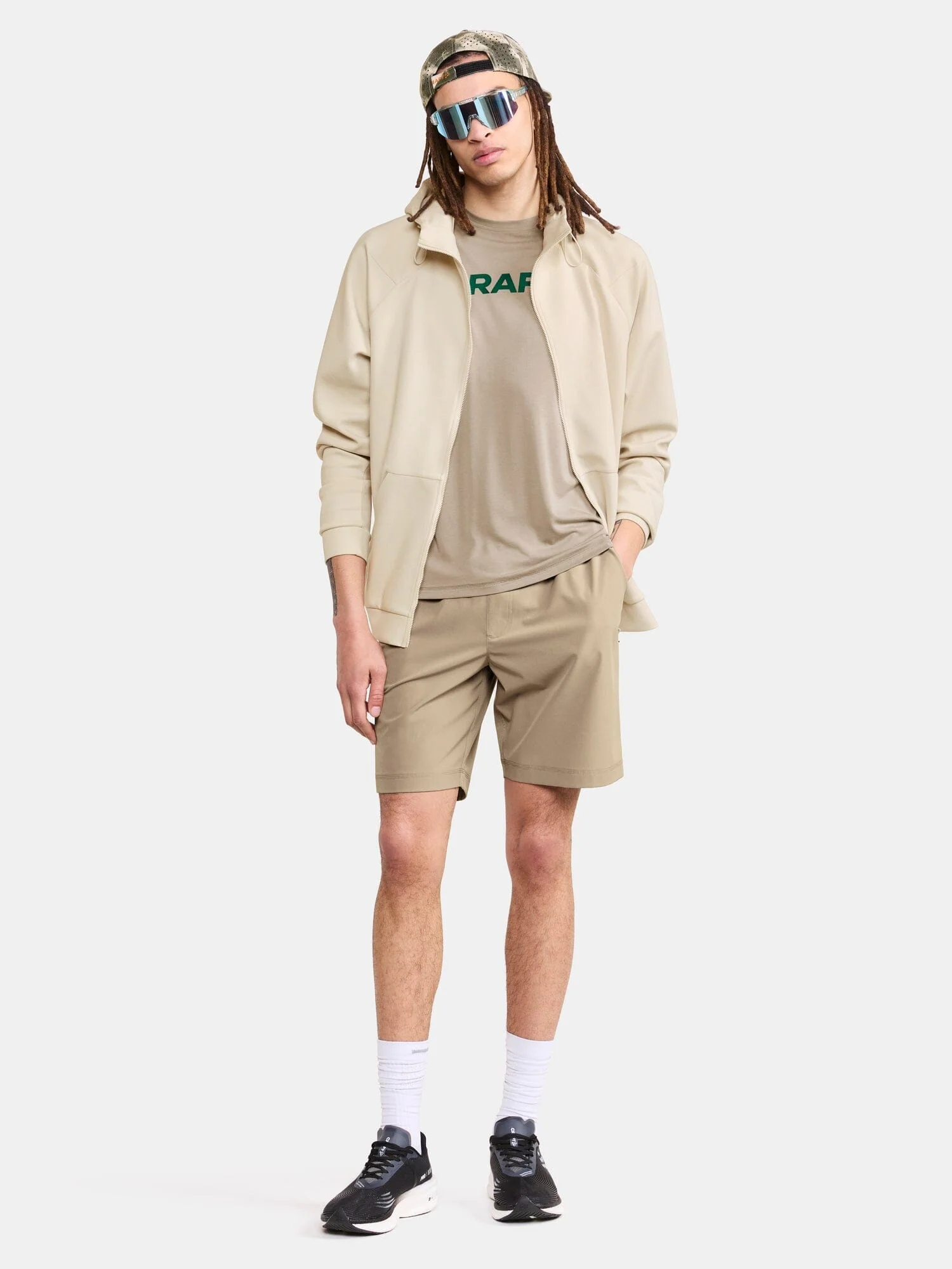 Men's ADV Join Full-Zip Hoodie - Plaster - Image 3
