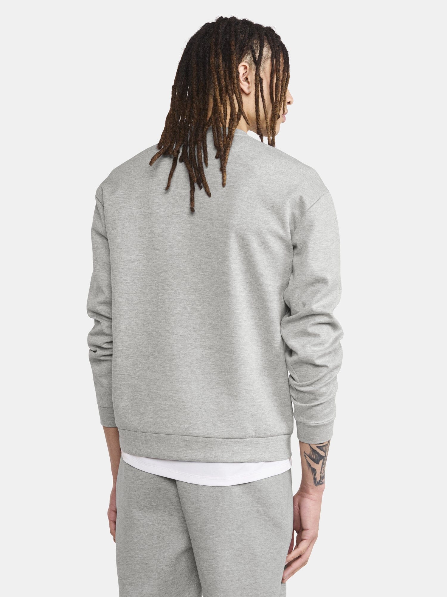Men's ADV Join RN Sweatshirt - GREY MELANGE - Image 2