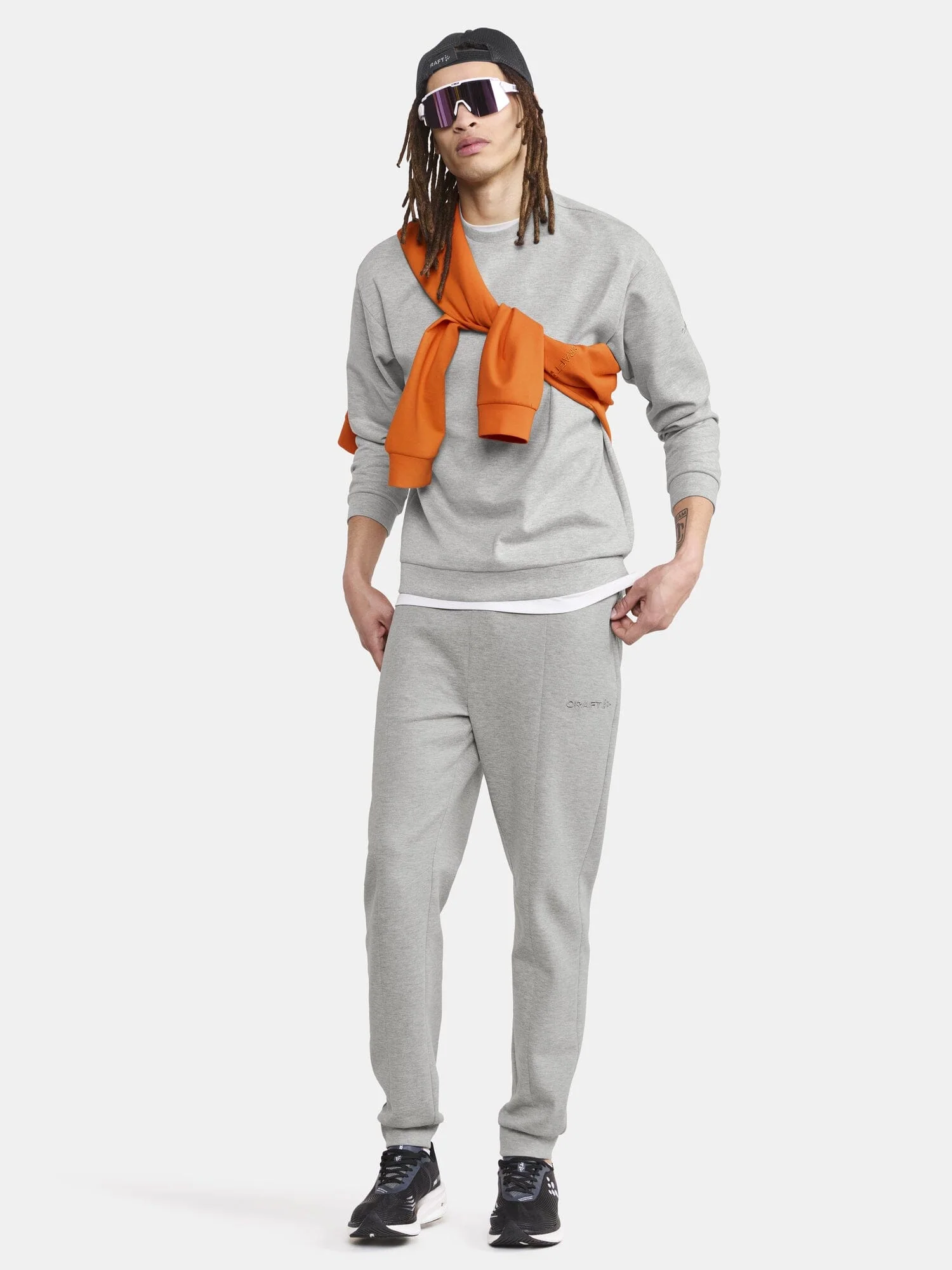 Men's ADV Join RN Sweatshirt - GREY MELANGE - Image 4