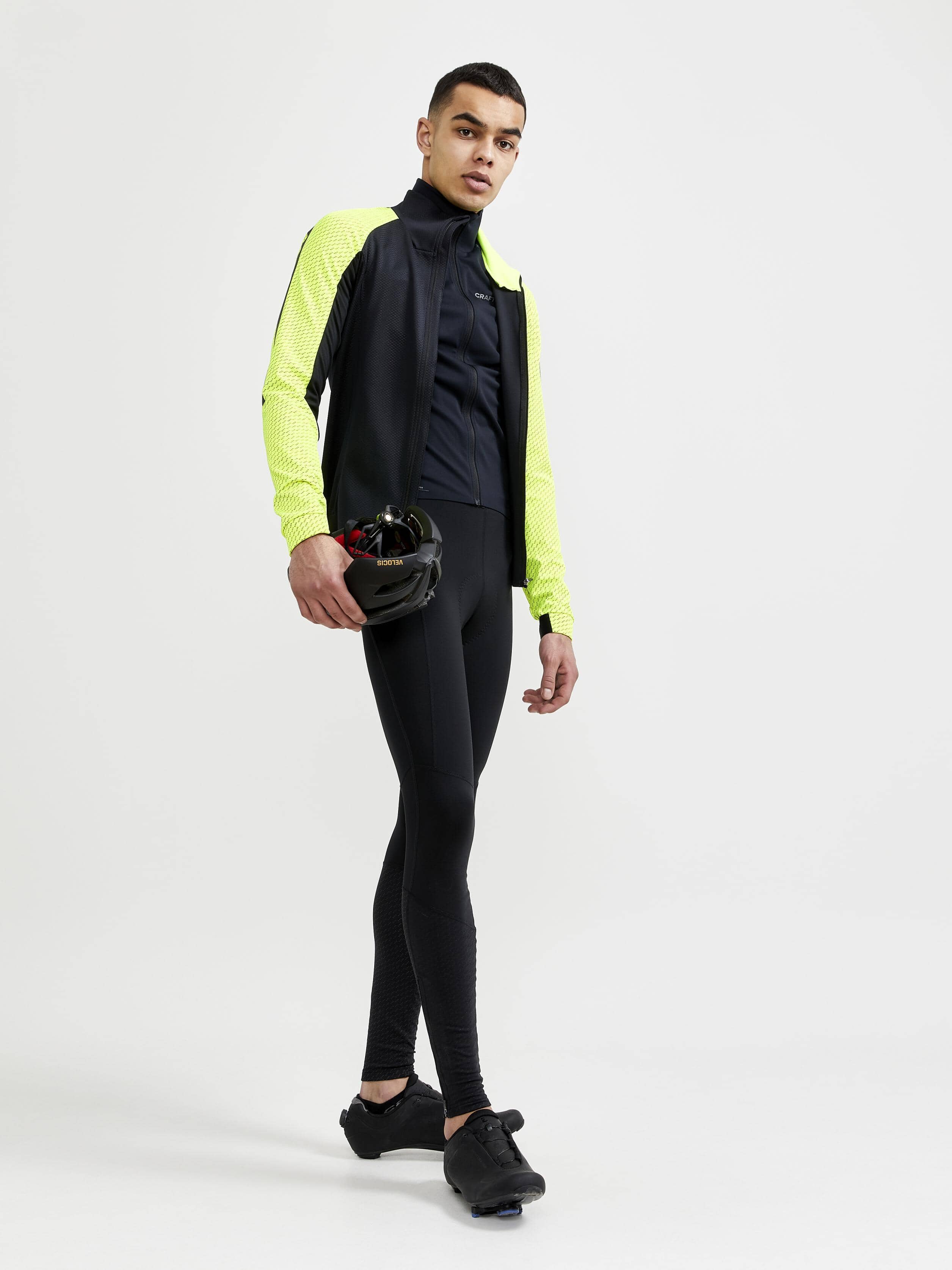 Men's ADV Lumen SubZ Cycling Jacket - Black/Flumino - Image 5