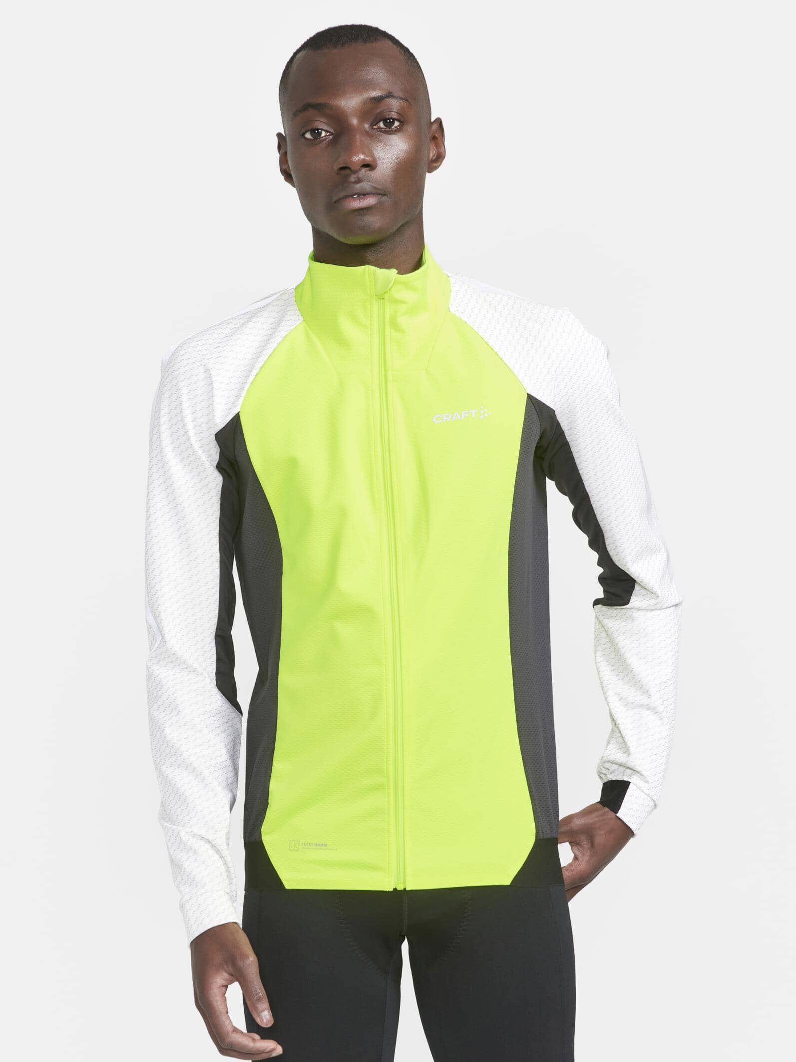 Men's ADV Lumen SubZ Cycling Jacket - FLUMINO-ASH WHITE