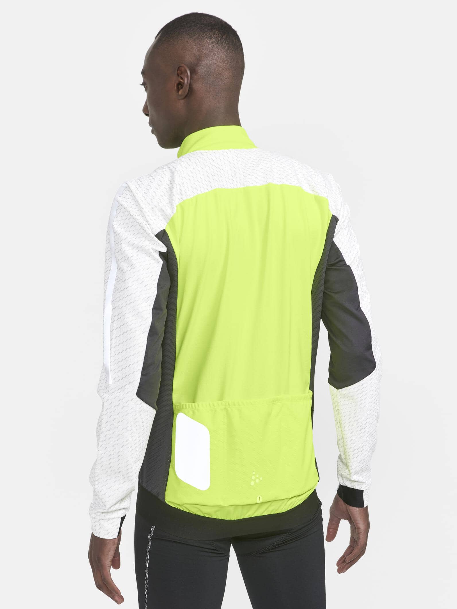 Men's ADV Lumen SubZ Cycling Jacket - FLUMINO-ASH WHITE - Image 2
