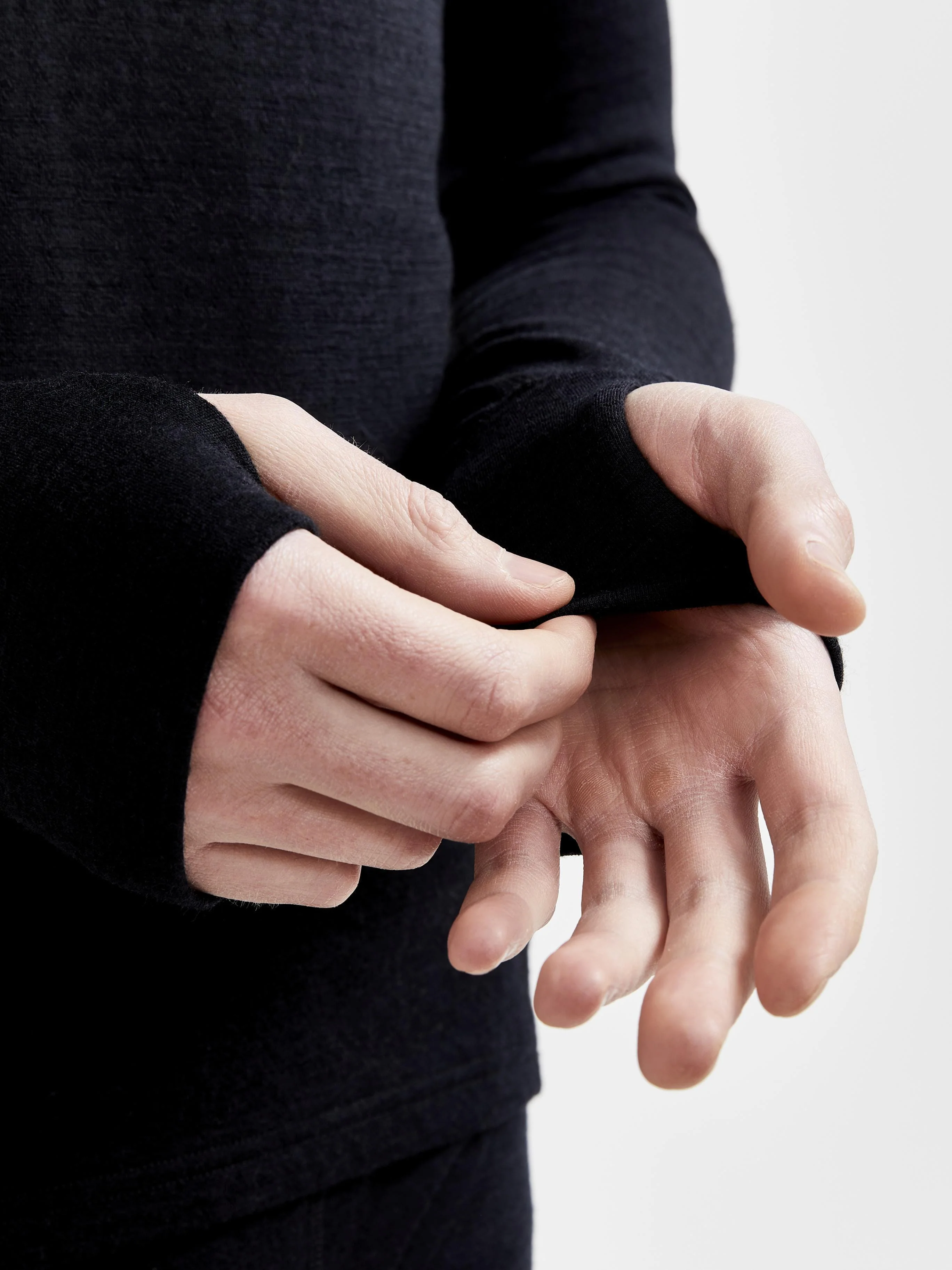 Men's ADV Nordic Wool Baselayer - Black - Image 3