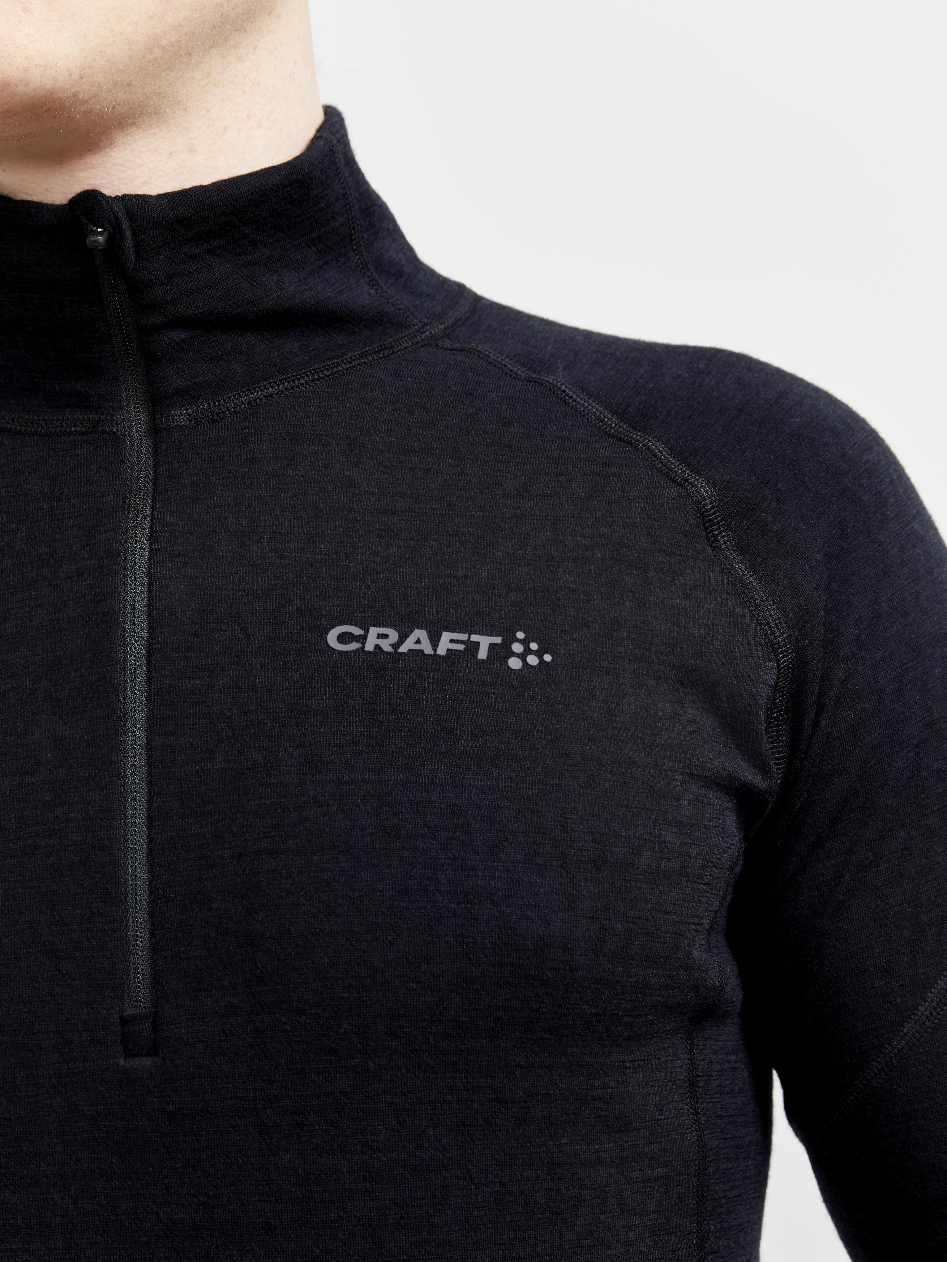 Men's ADV Nordic Wool Baselayer - Black - Image 4
