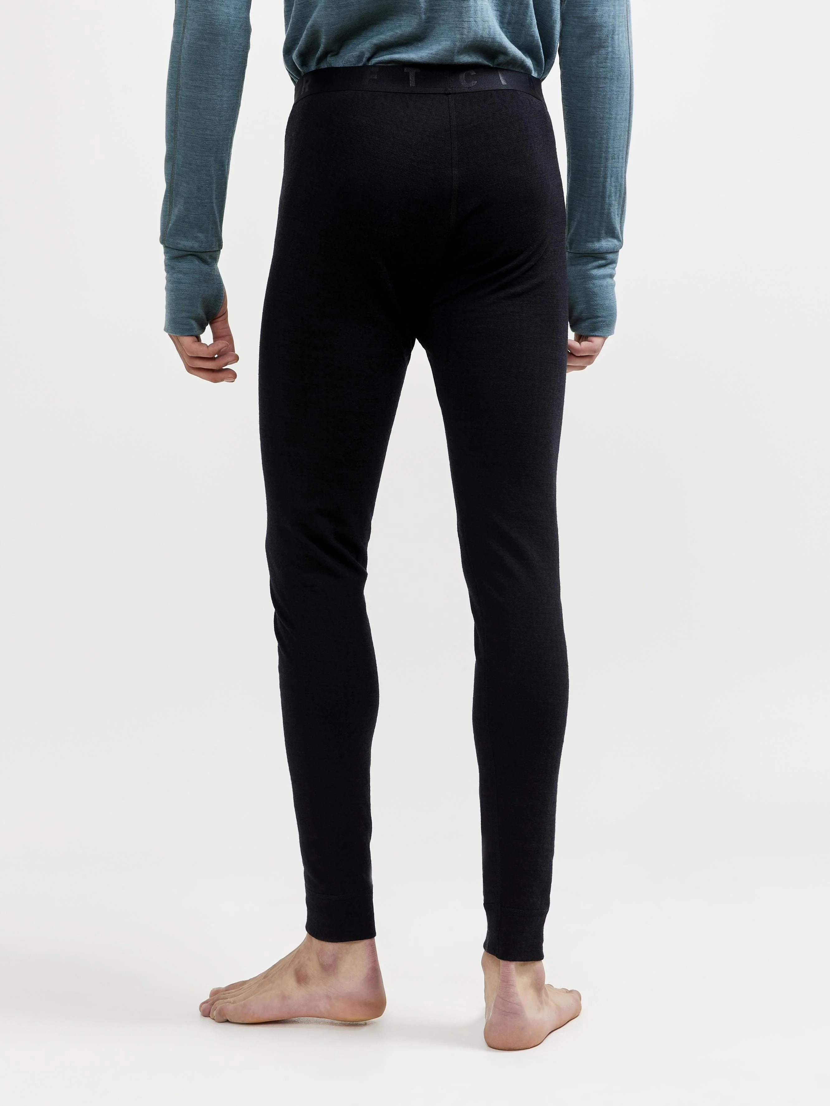 Men's ADV Nordic Wool Baselayer Pant - Black - Image 2