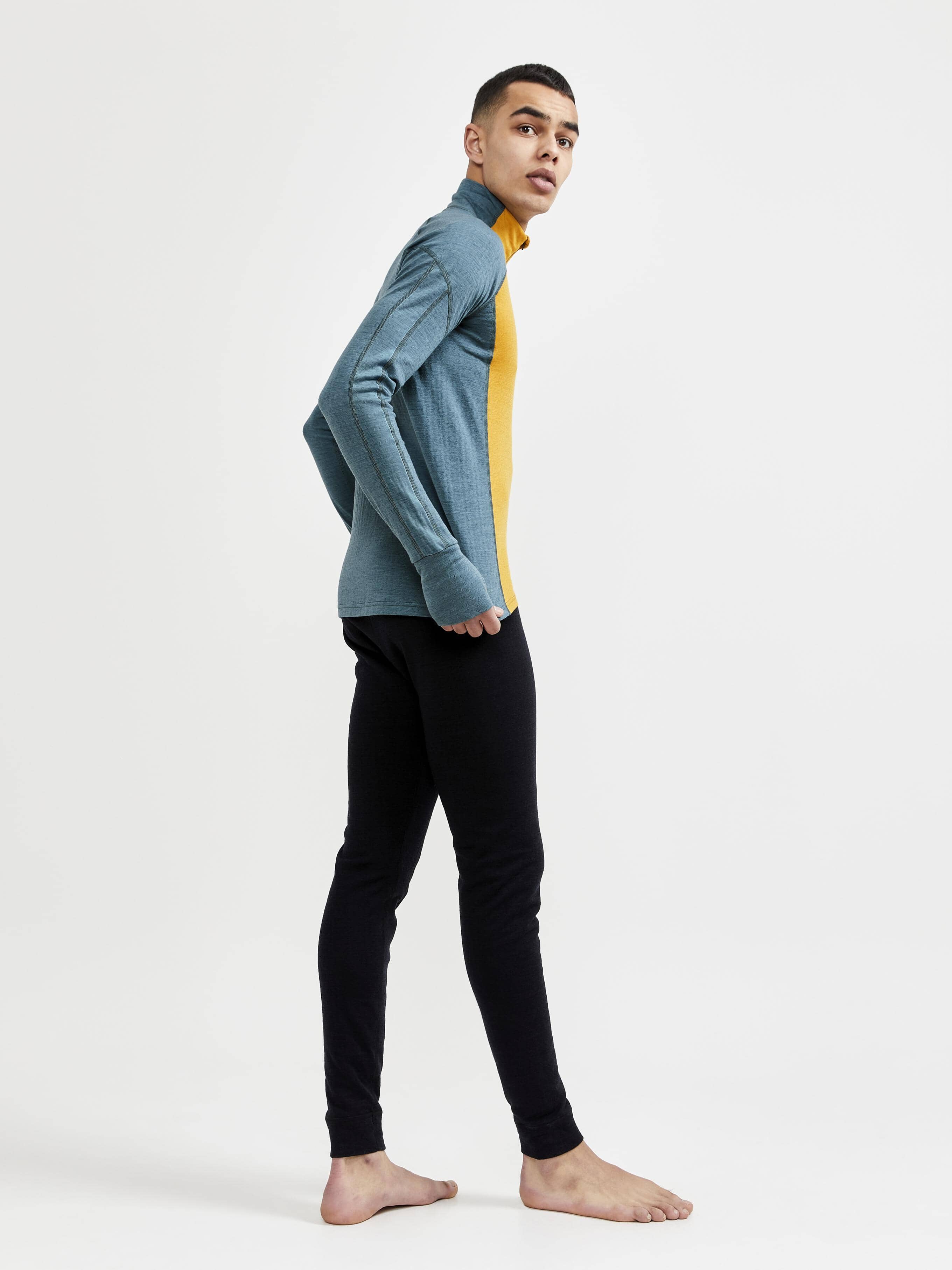 Men's ADV Nordic Wool Baselayer Pant - Black - Image 4