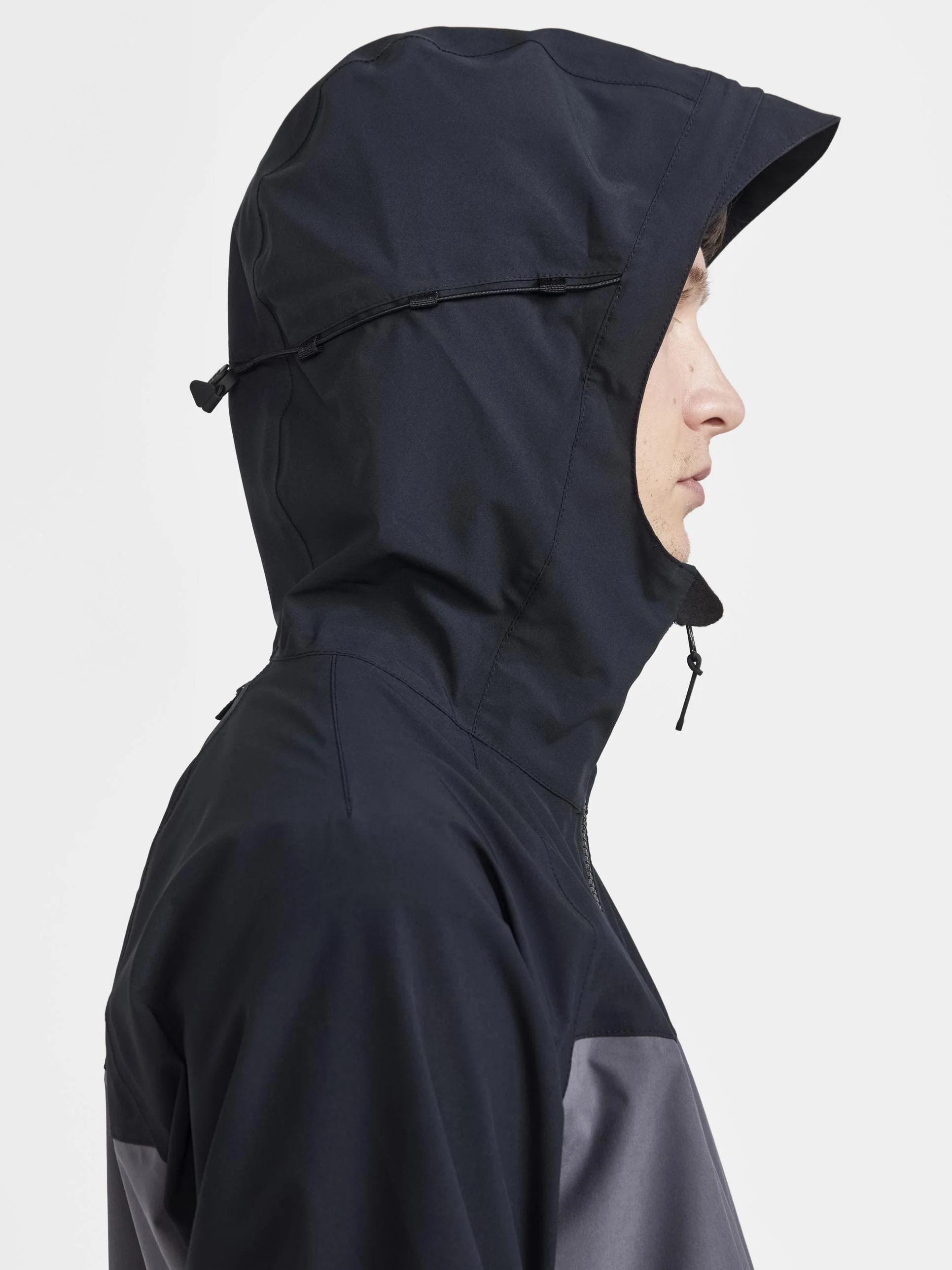 Men's ADV OFFroad Hydro Cycling Jacket - Black/Granite - Image 4