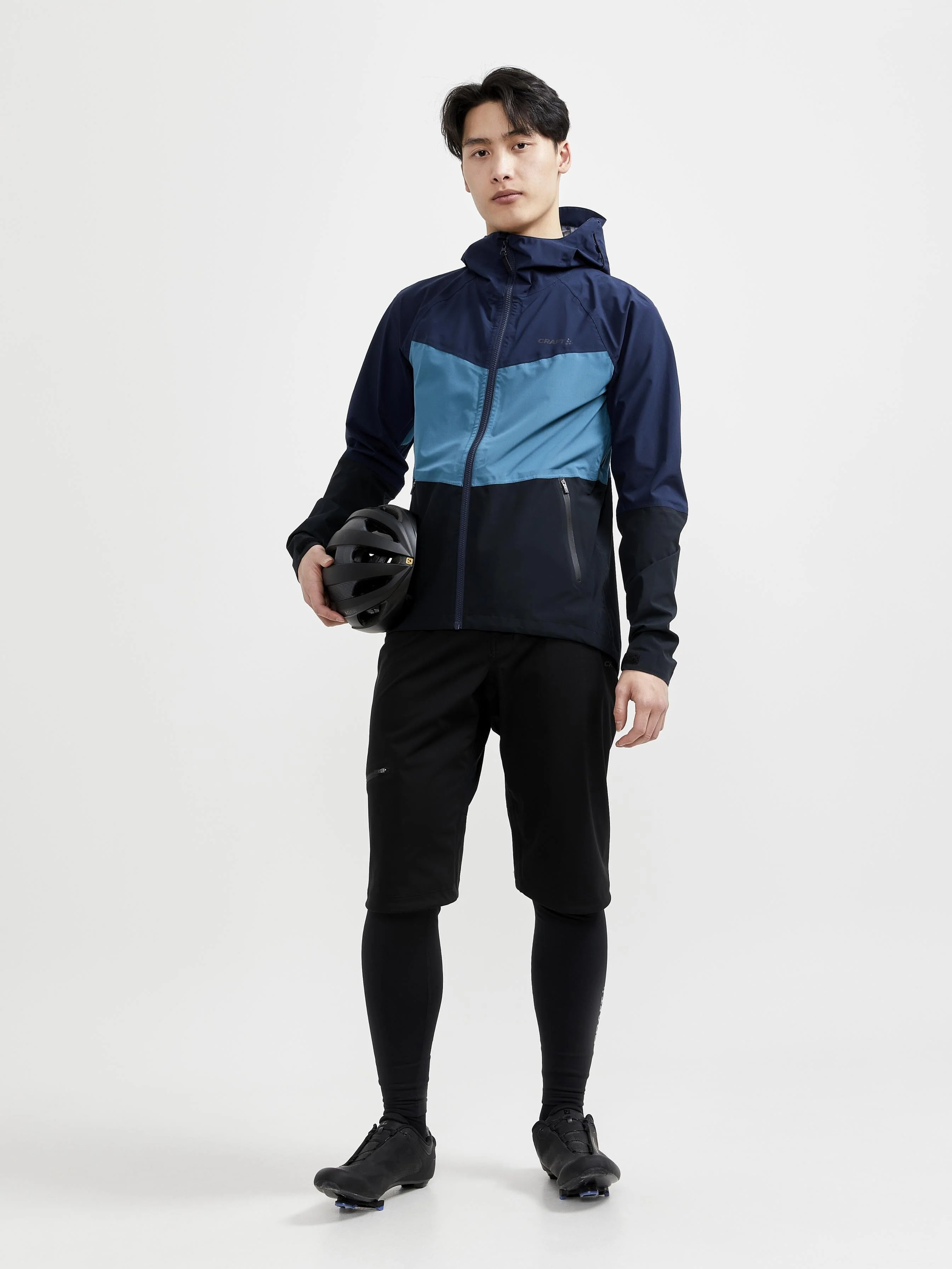 Men's ADV OFFroad Hydro Cycling Jacket - BLAZE/BLACK - Image 7