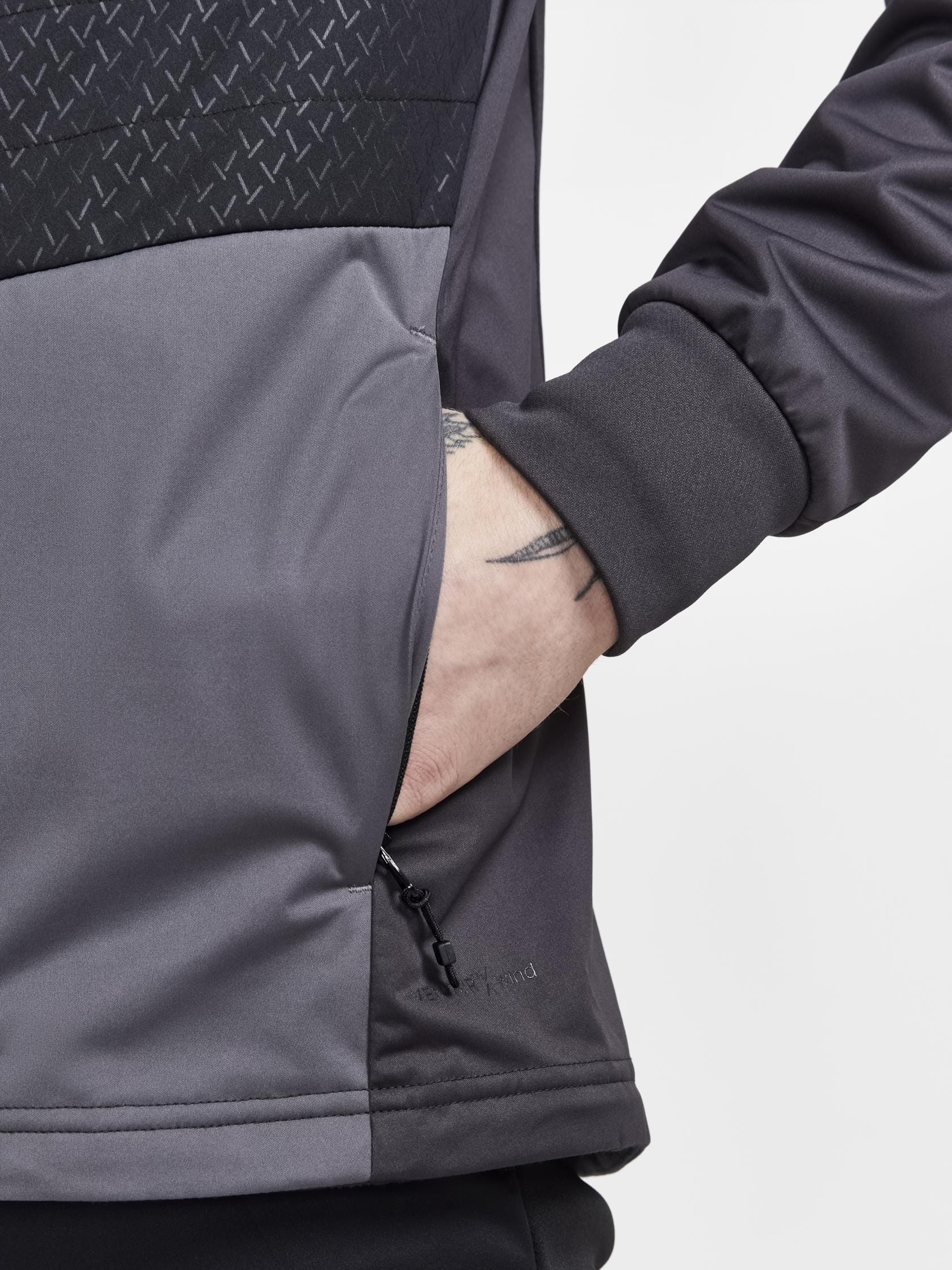 Men's ADV Storm XC Jacket - BLACK-SLATE - Image 3