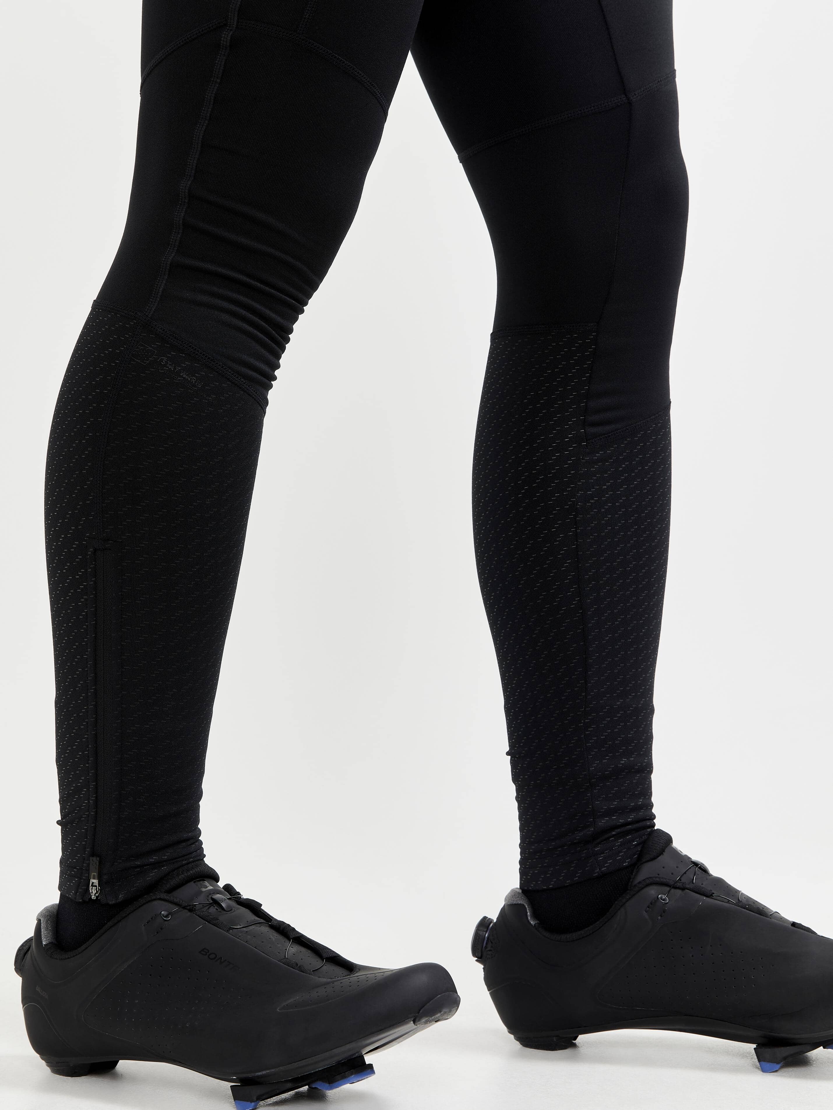 Men's ADV SubZ Lumen Bib Cycling Tights - Black/Flumino - Image 5