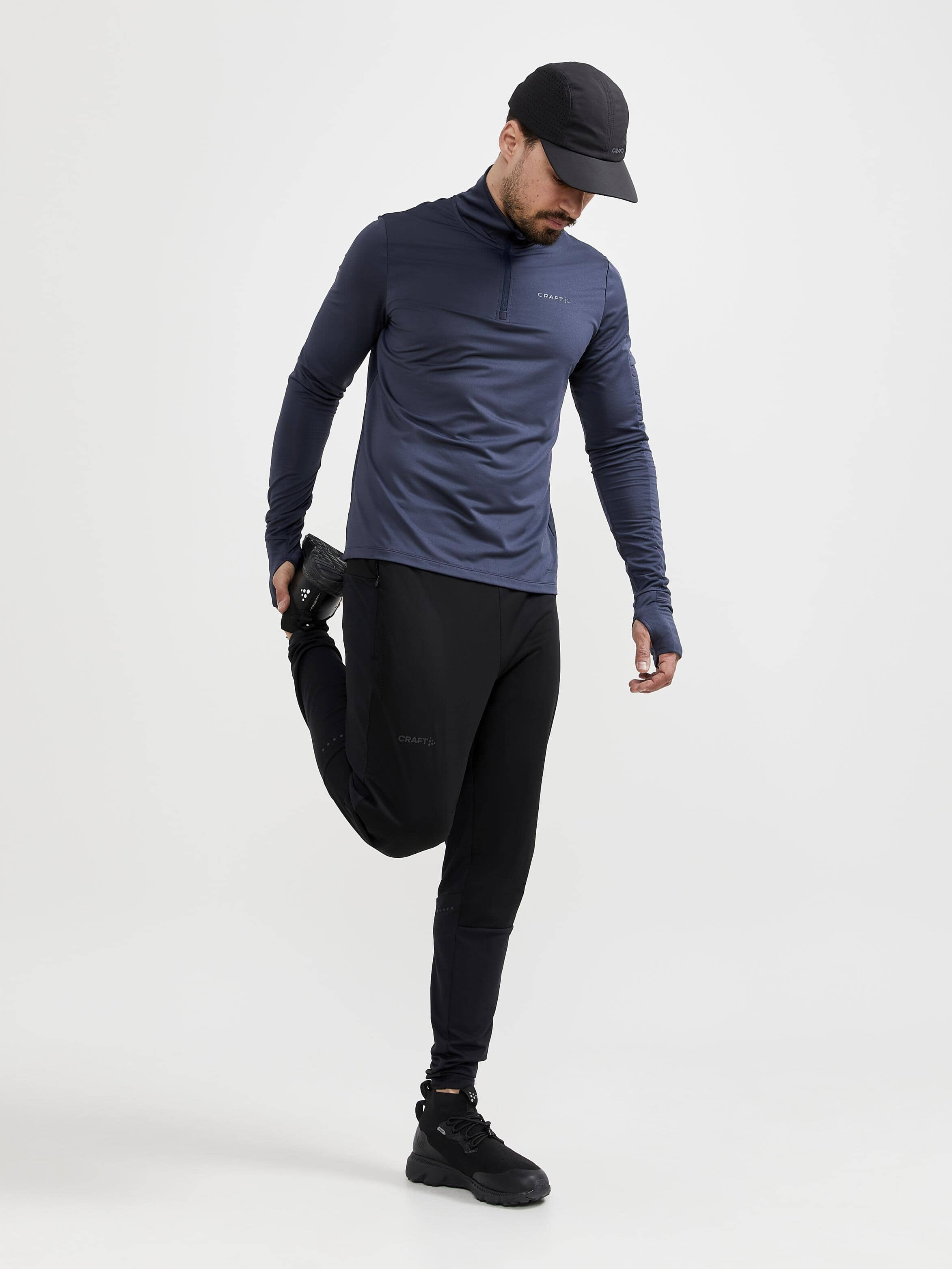 Men's ADV SubZ Running Wind Pants 2 - Black - Image 5