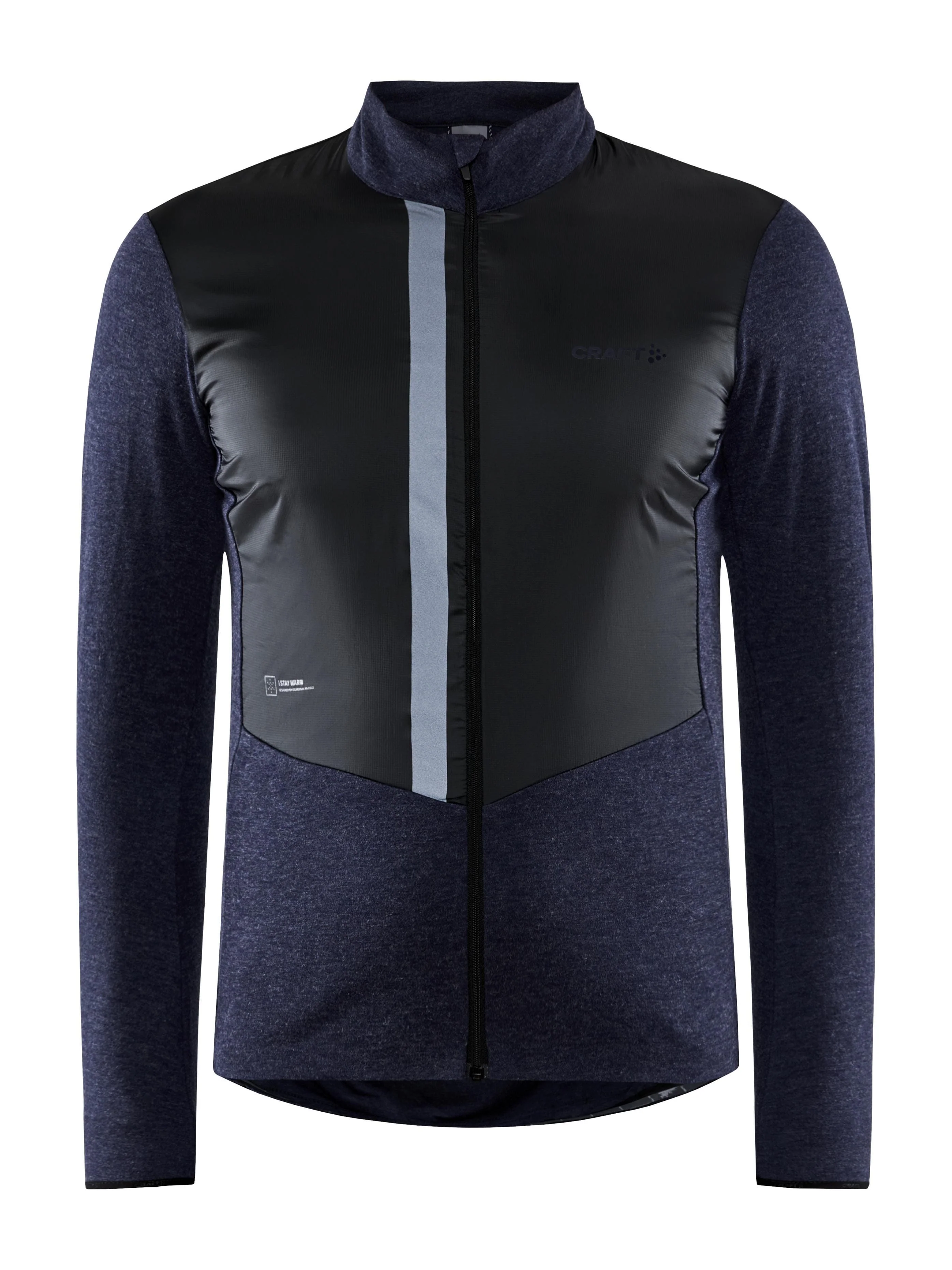 Men's ADV SubZ Wool Cycling Jersey - BLAZE/BLACK - Image 6