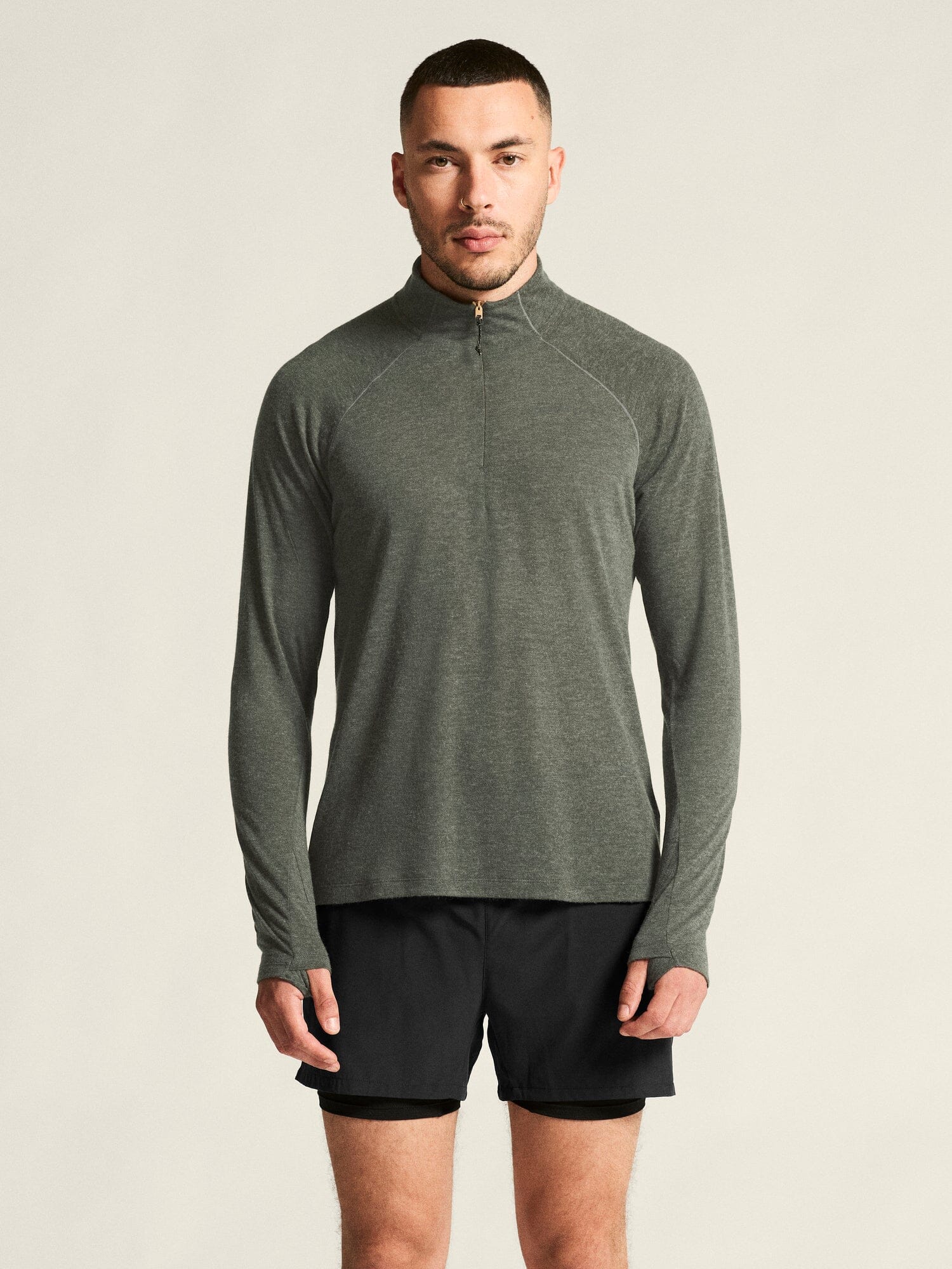 Men's ADV SubZ Wool Longsleeve Tee 3 - Chimera/Melange - Image 2